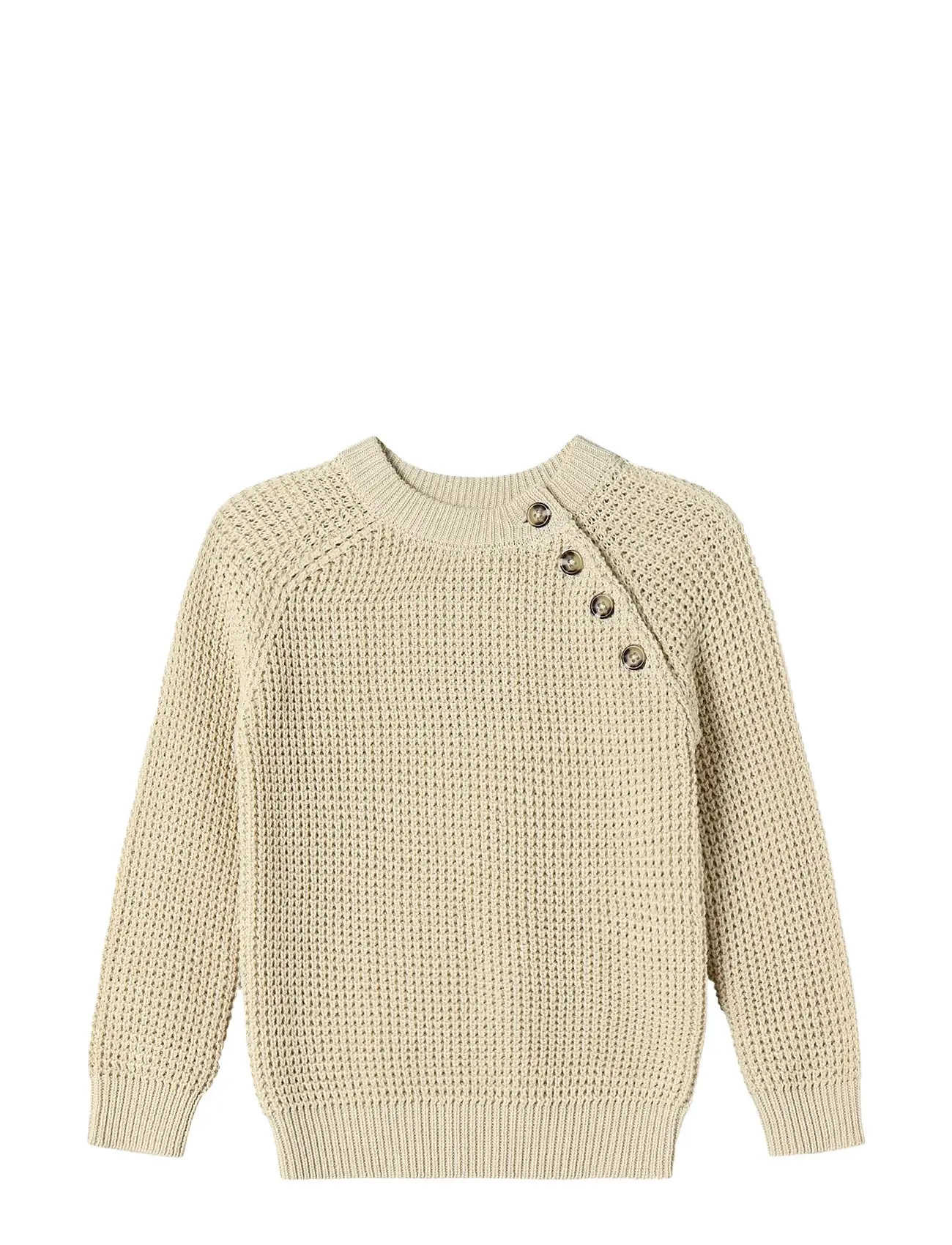 Fliink Cotti Pullover, 5 Y, Beige, Strik > Pullovere, Børn
