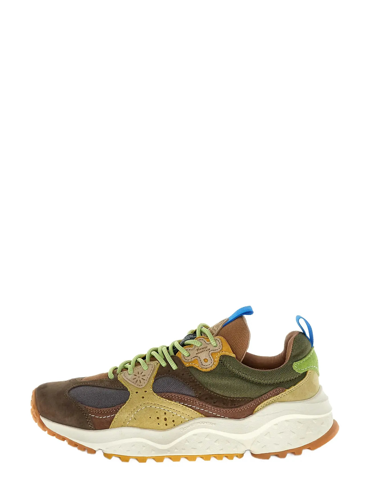 Flower Mountain Wave Man, 45, Cream, Sneakers > Sneakers Med Lav Top, Herre