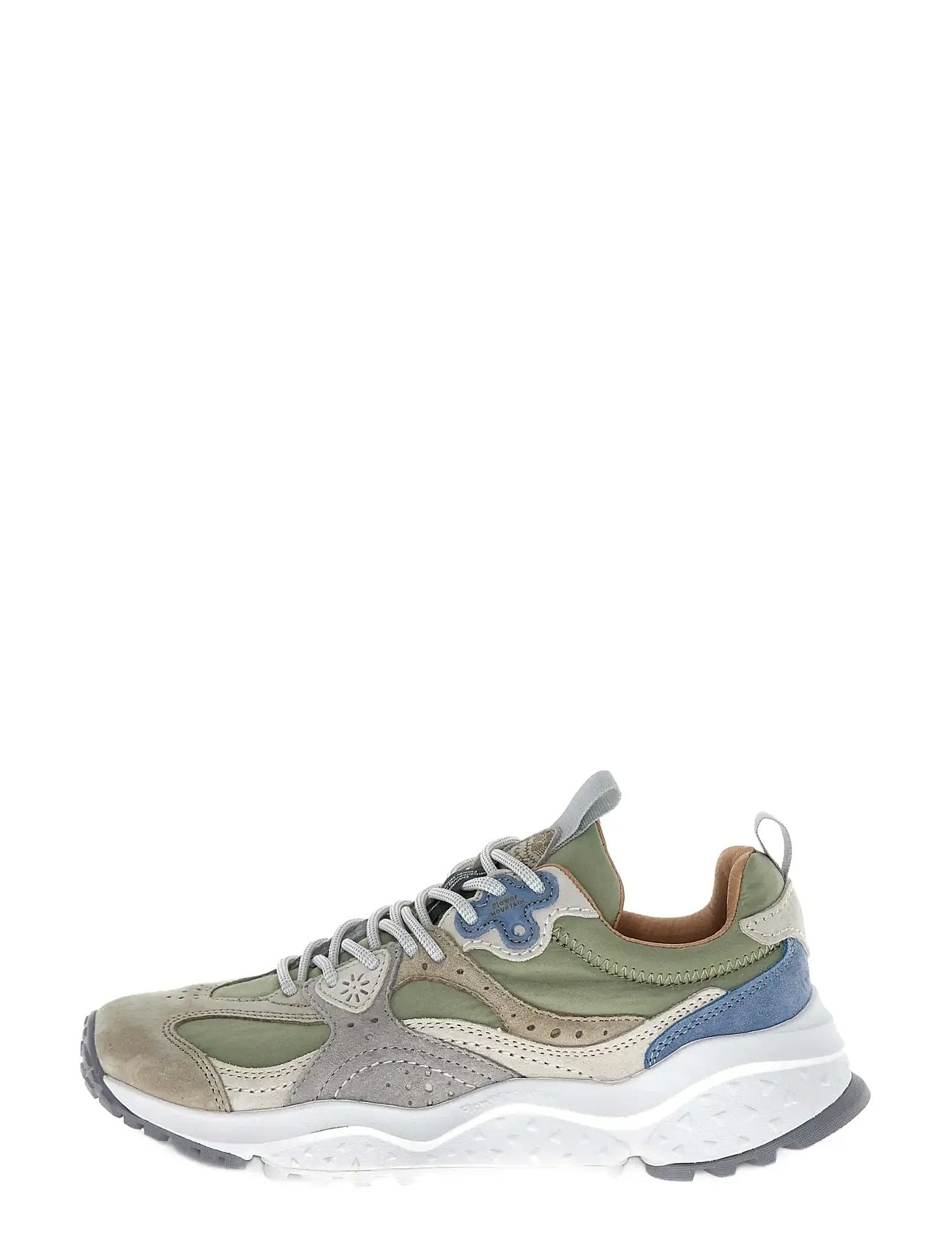 Flower Mountain Wave Uni, 45, Green, Sneakers > Sneakers Med Lav Top, Herre
