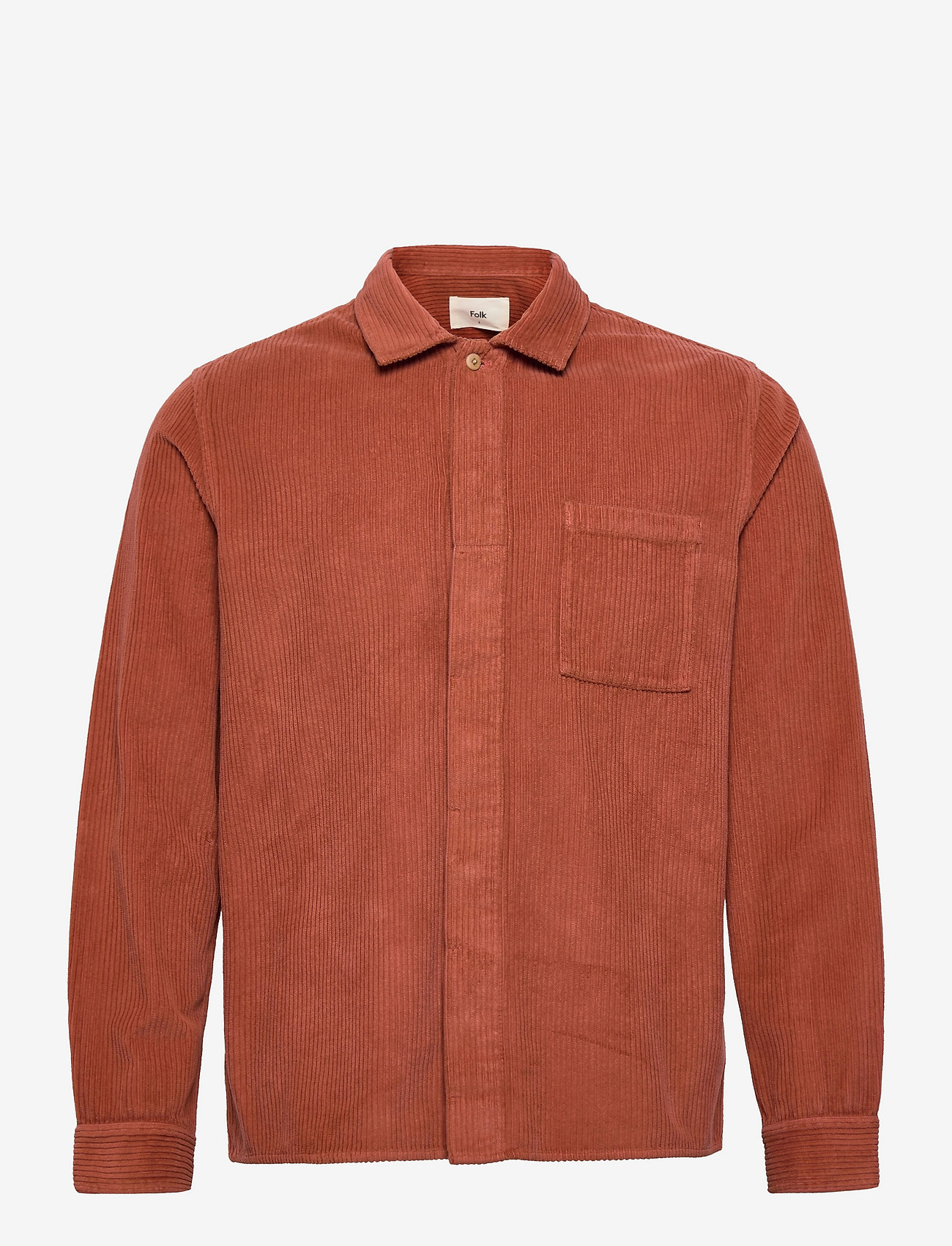 folk zip through shirt jacket