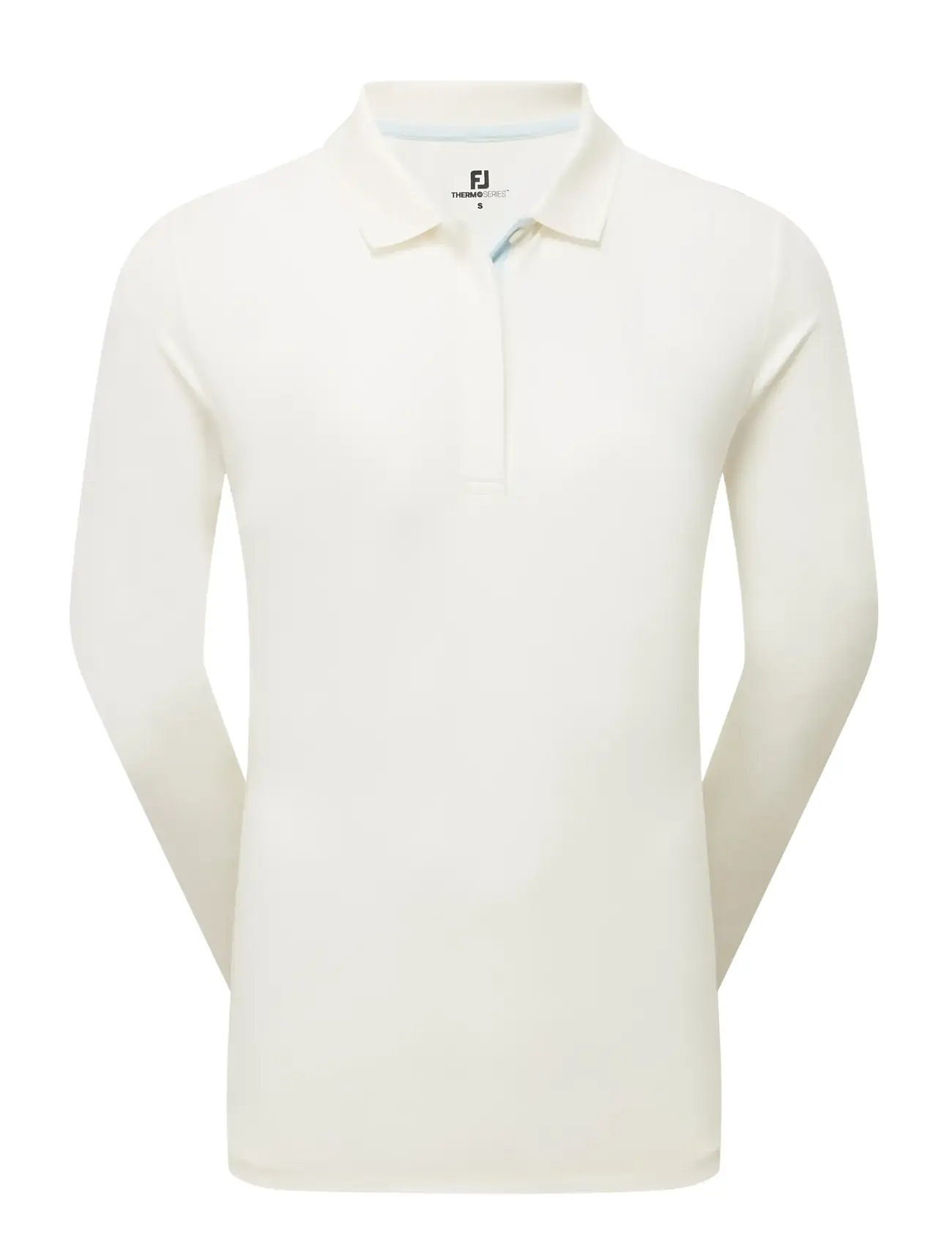 FootJoy Ts L/S Shirt, XXL, White, Sports Overdele & T-shirts > Sport Polos, Dame