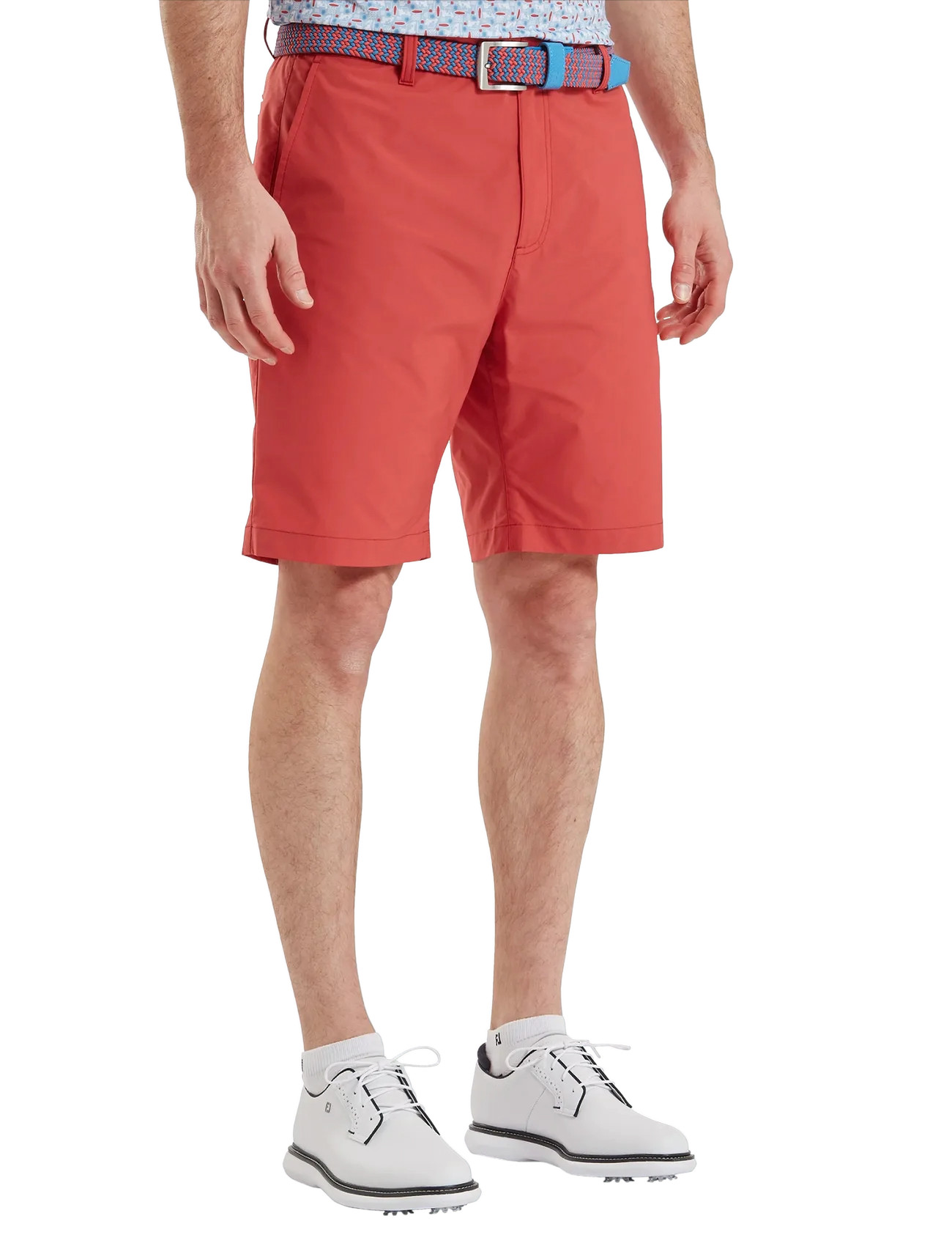 FootJoy Fj Par Golf Short, 38, Coral, Sport Shorts > Sport Golf Shorts, Herre