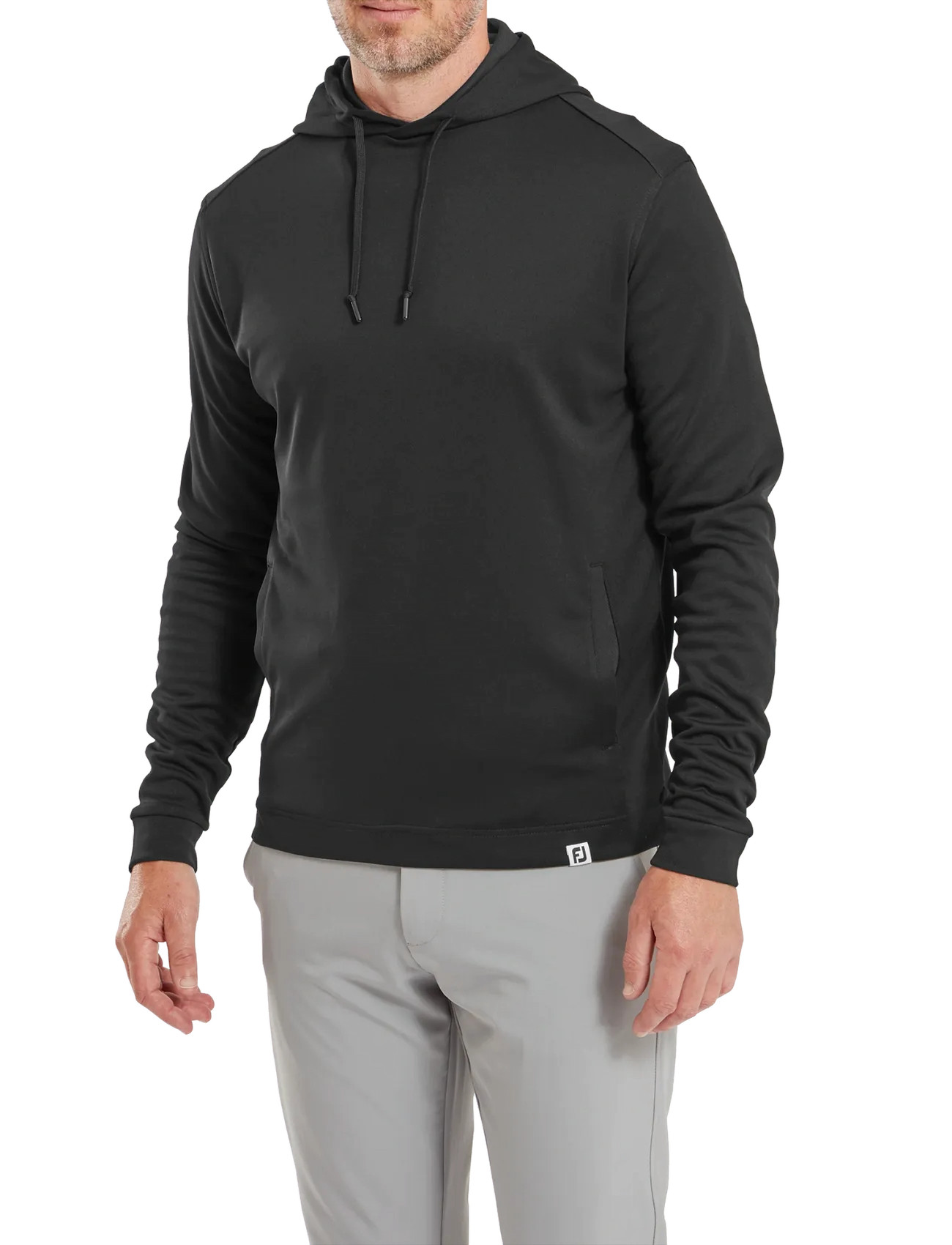 FootJoy Lightweight Hoodie, L, Black, Sport Sweatshirts & Hoodies > Sport Hoodies, Herre