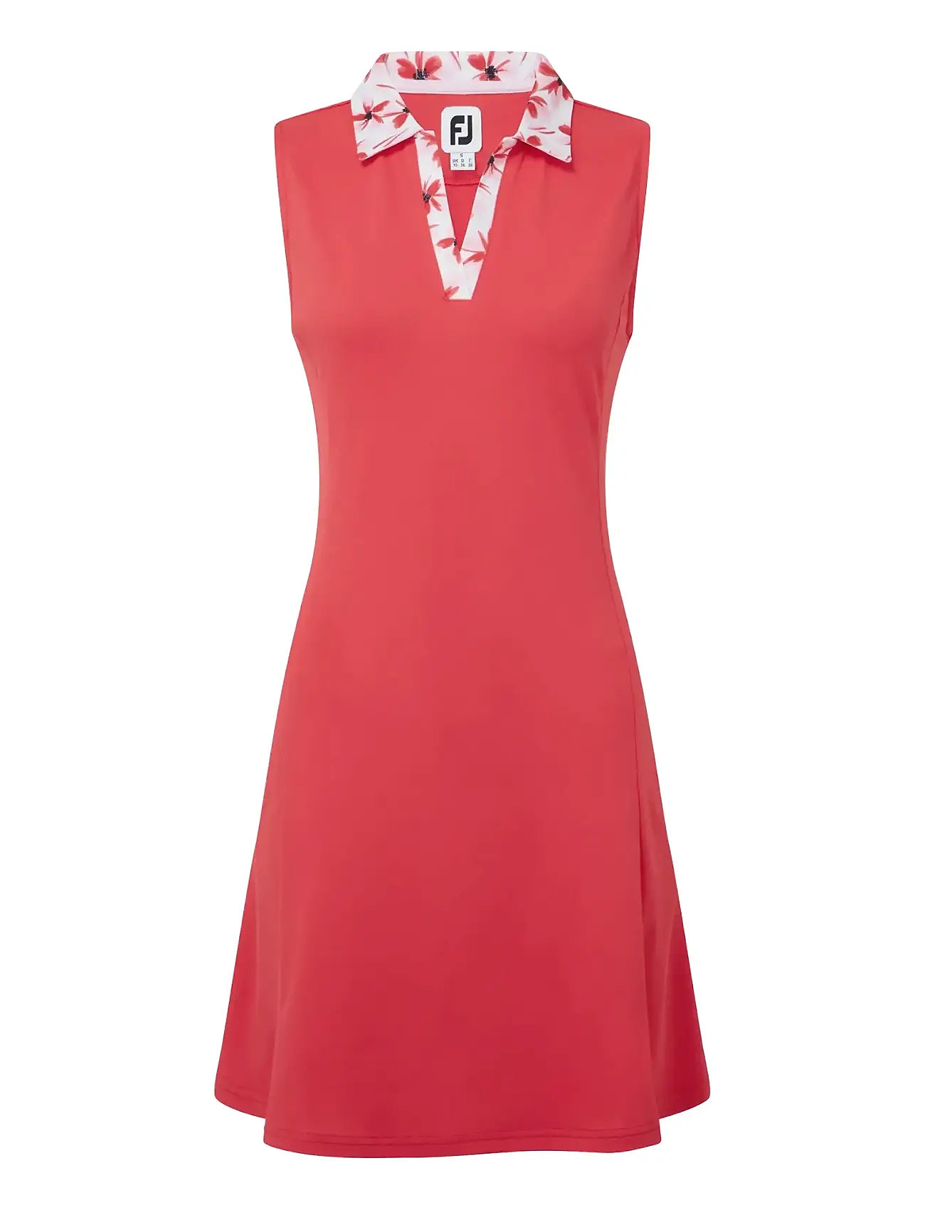 FOOTJOY Kleid With Floral Trim Pink - M - Damen