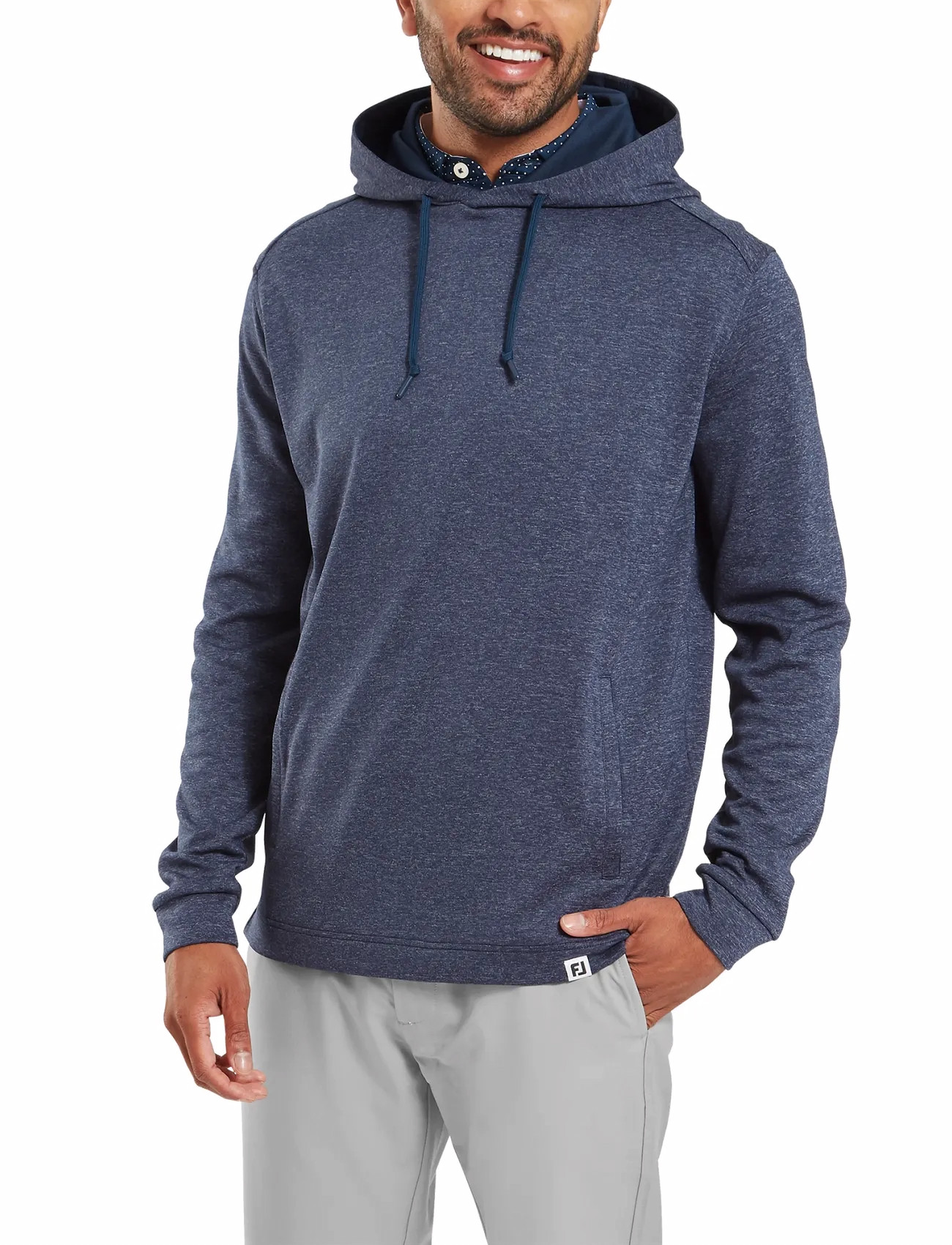 FootJoy Lightweight Hoodie, S, Grey, Sport Sweatshirts & Hoodies > Sport Hoodies, Herre