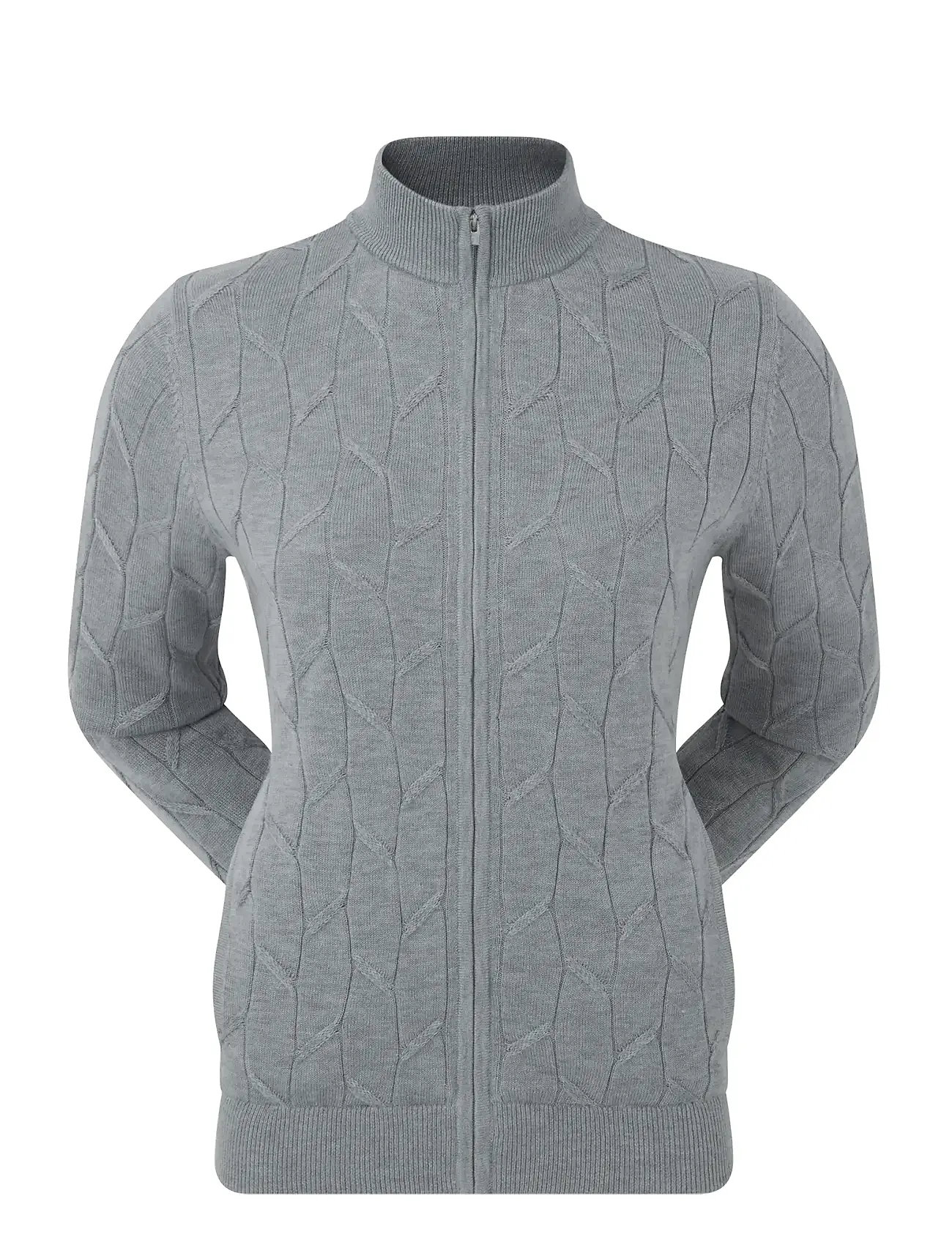 FOOTJOY Full-Zip Lined Pullover Grau - M - Damen