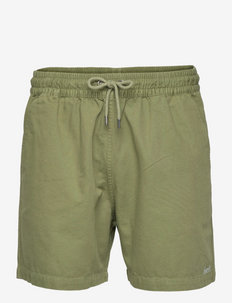 HOME SHORTS - casual shorts - dusty green
