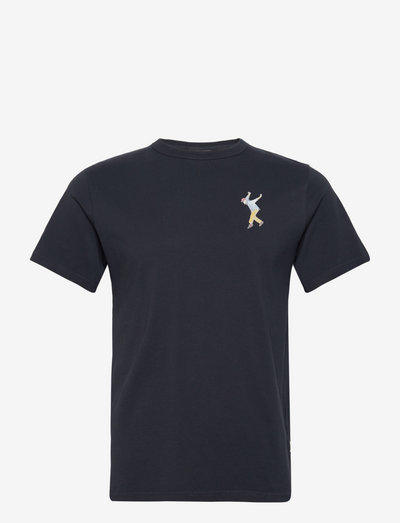 TERRAIN T-SIRT - NAVY - t-shirts - navy