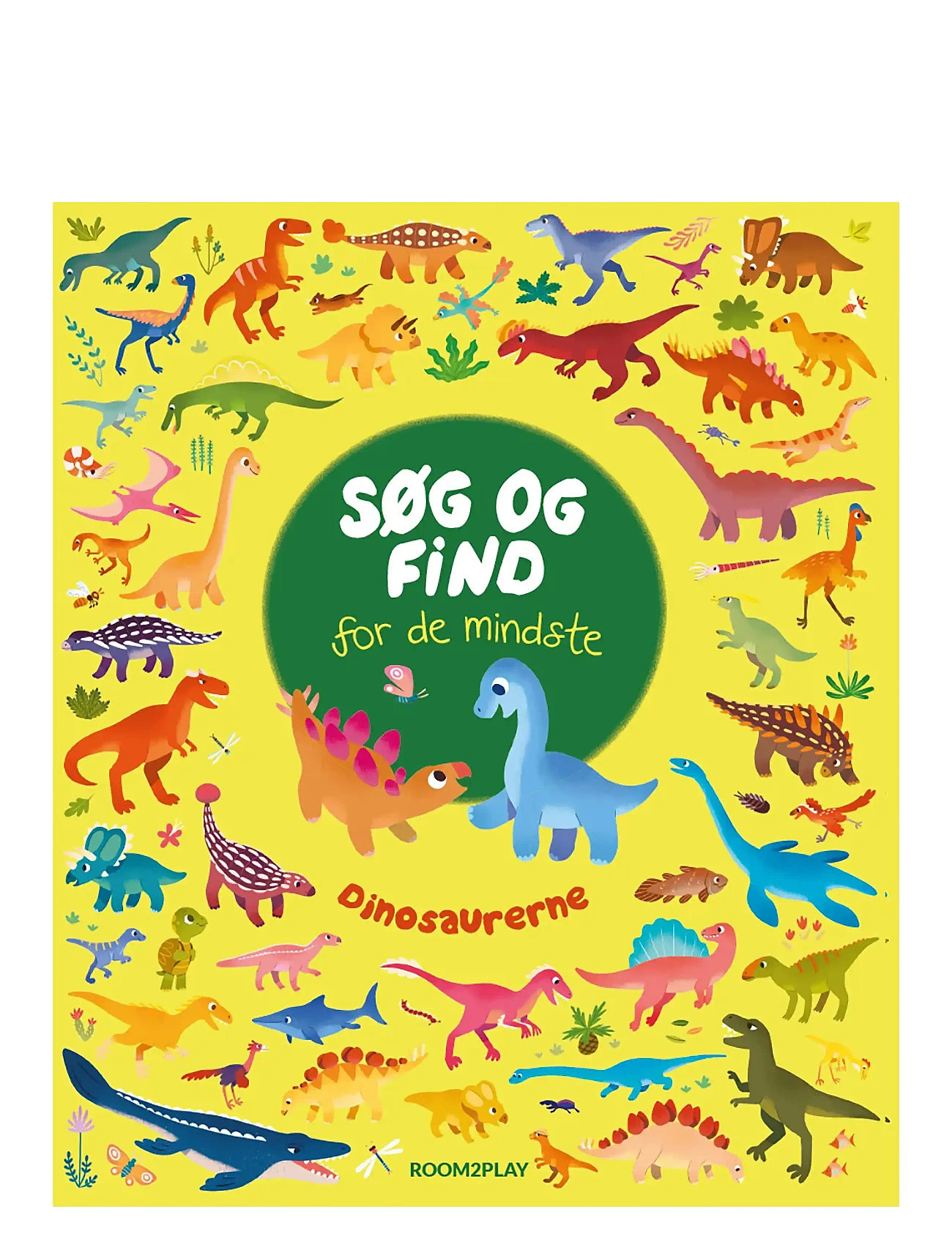 Forlaget Room2Play Search And Find - Dinosaurs (Danish), DANISH, Multi/patterned, Spil > Pædagogiske Spil, Børn