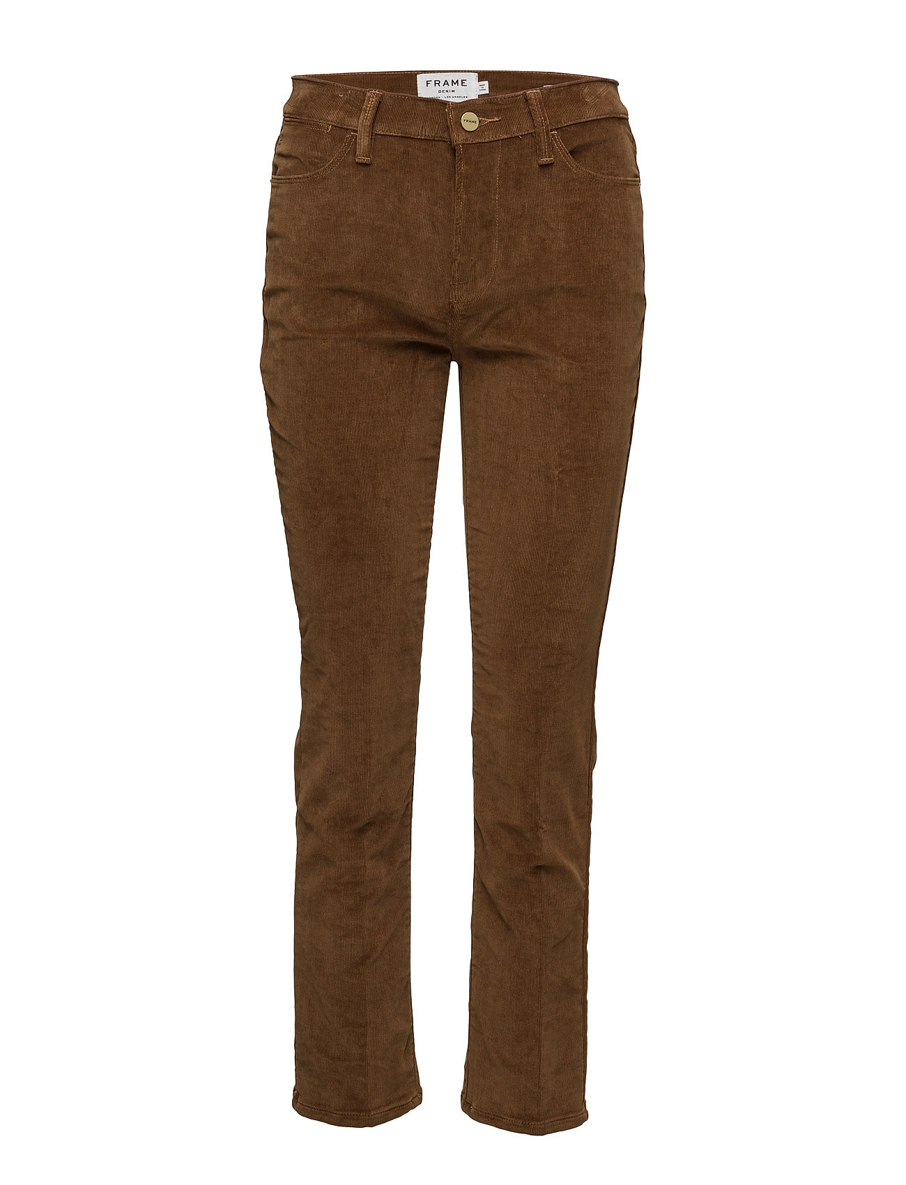 Le High Straight Pantalon Met Rechte Pijpen Bruin Frame frame kopen in de aanbieding