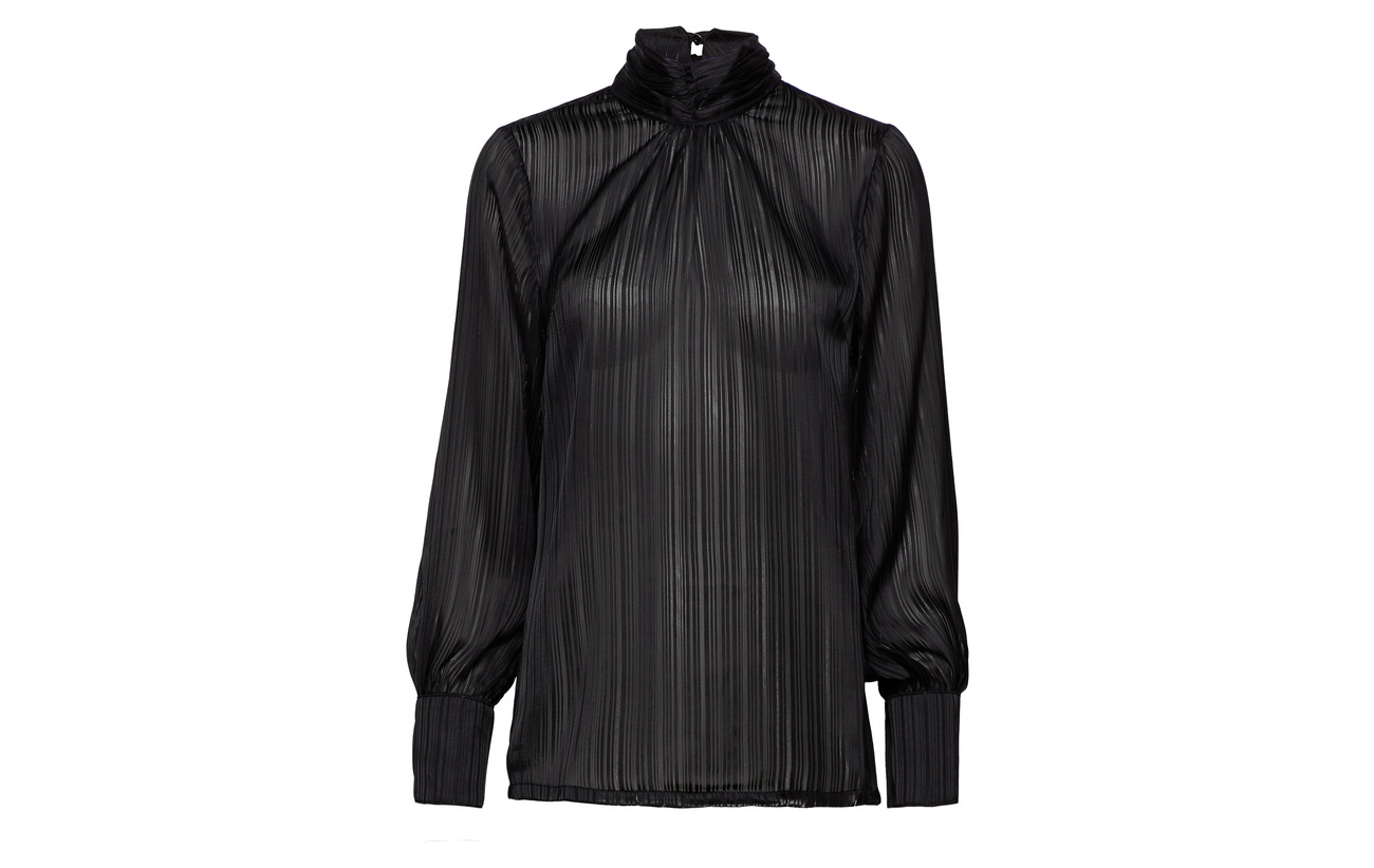 2 Black Polyester Blouse Fransa 100 Astrip 7pwq5xHYH