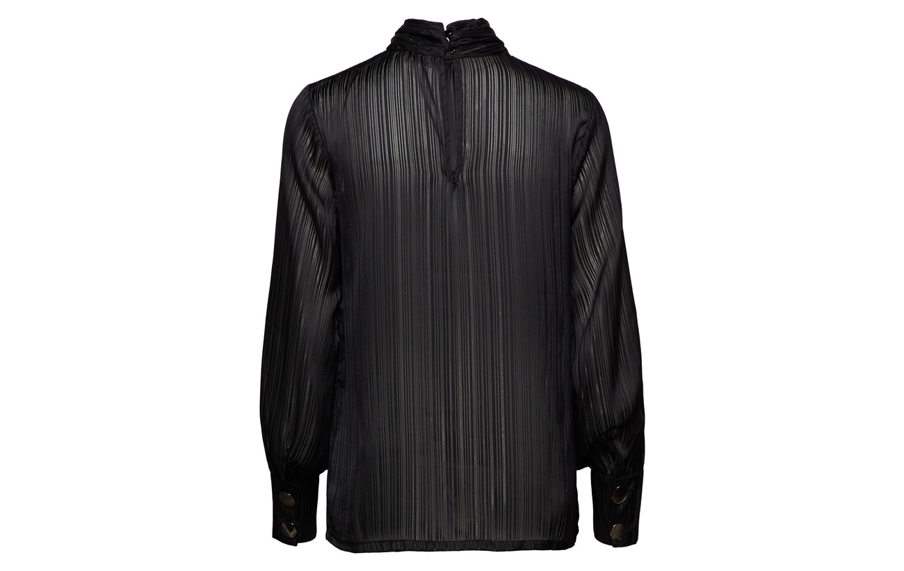 2 Black Polyester Blouse Fransa 100 Astrip 7pwq5xHYH