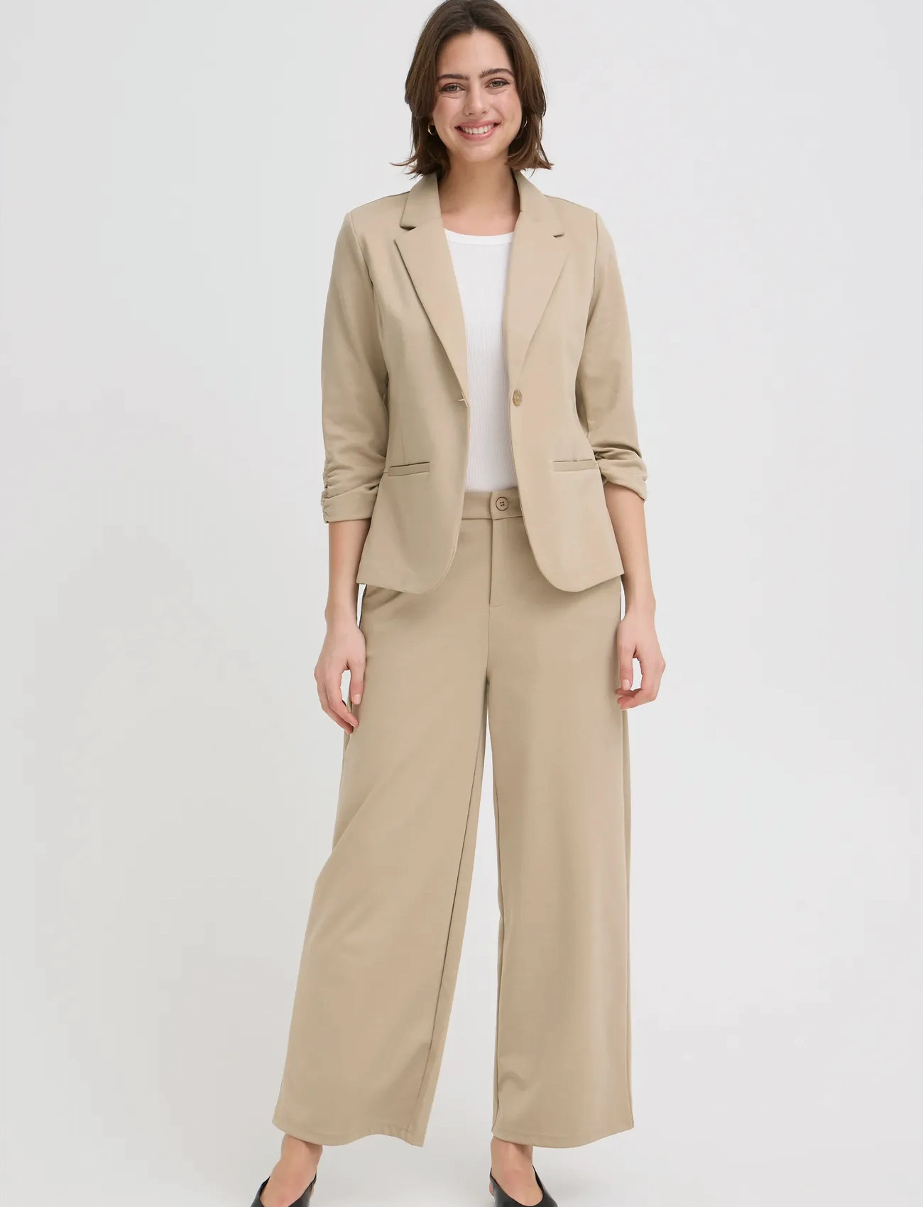 Fransa Frzablazer 1 Blazer, XXL, Beige, Blazere > Enkeltradede Blazere, Dame