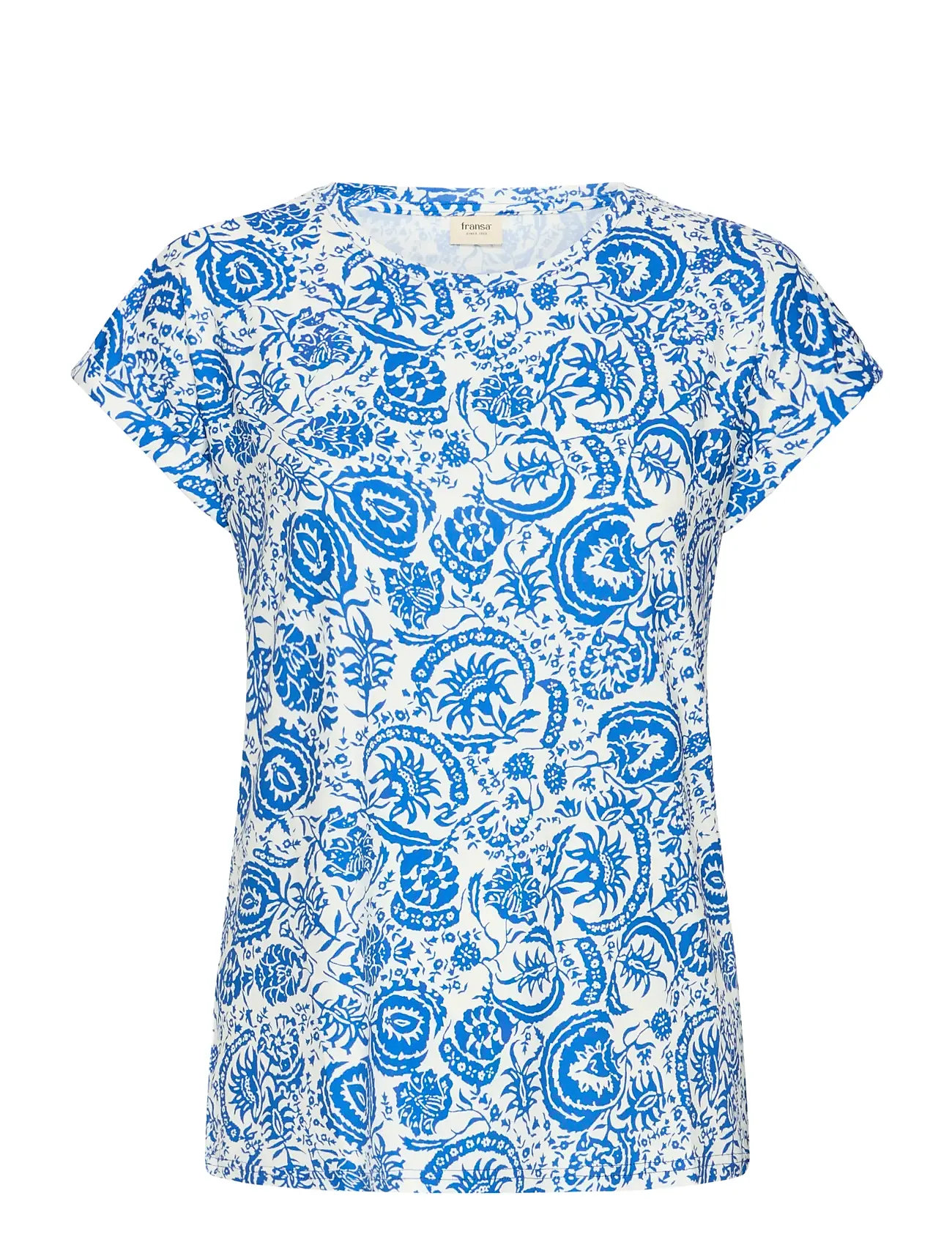 FRANSA Frseen Tee 1 Blau - M - Damen