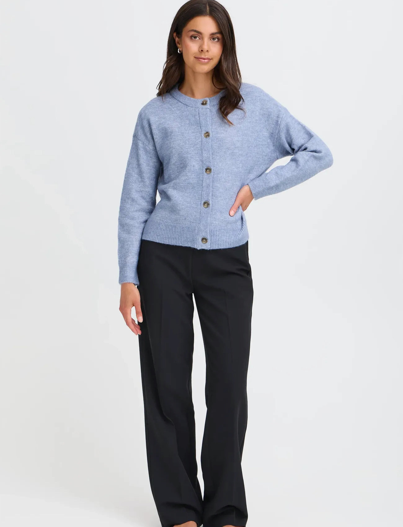 Fransa Frsanny Car 3, XXL, Blue, Strik > Cardigans, Dame