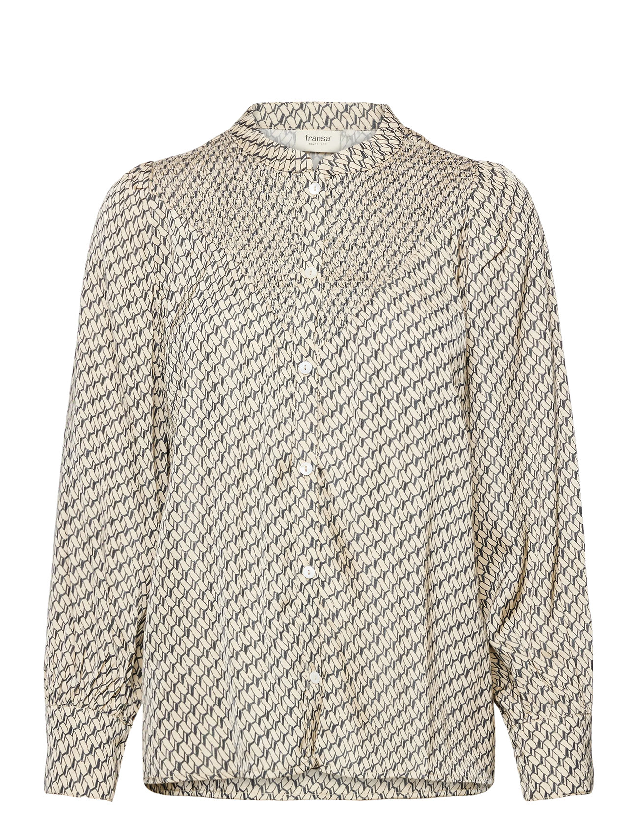 Fransa Frnatalia Sh 1, M, Grey, Skjorter > Langærmede, Dame