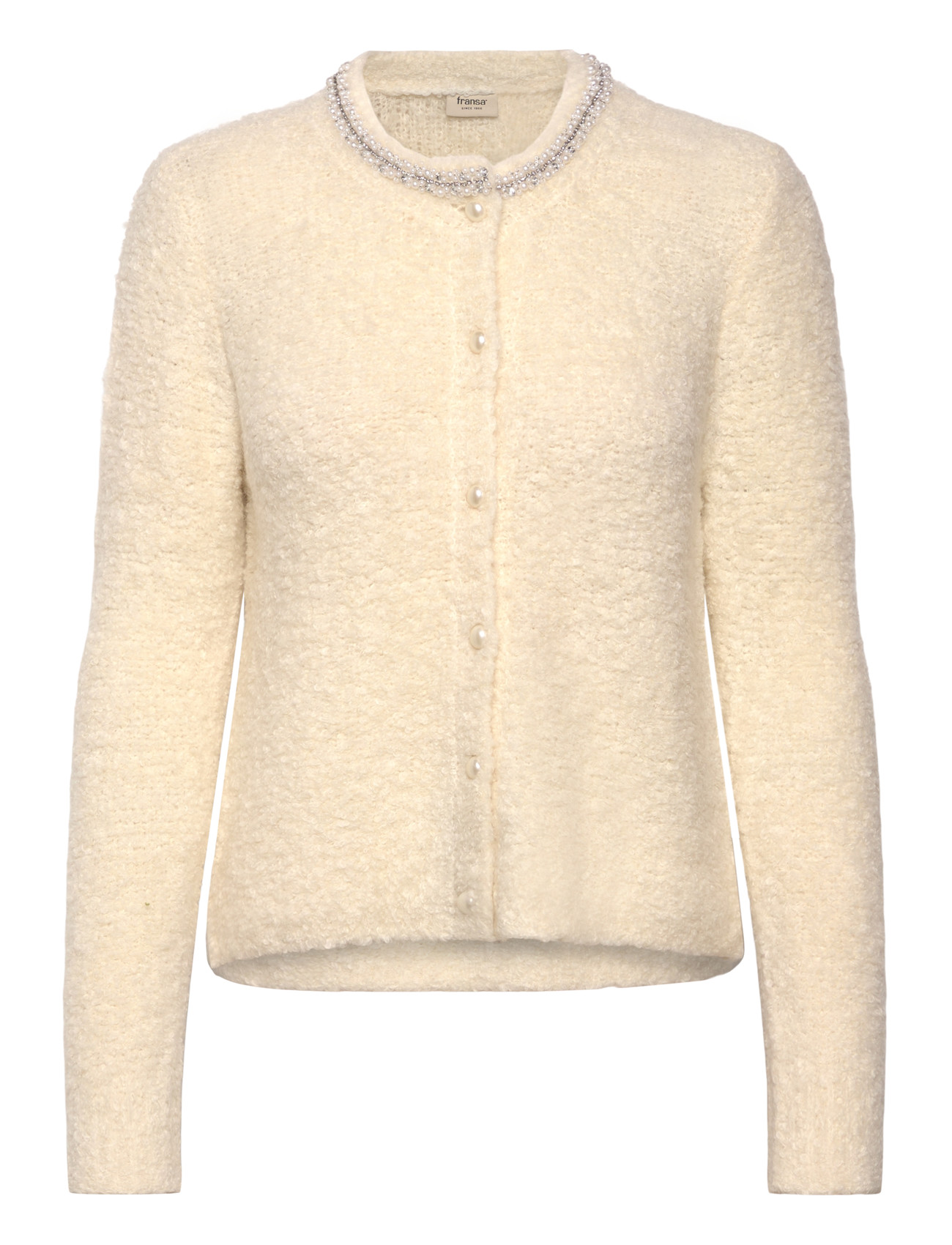 FRANSA Frgeorgia Car 1 Cream - XS - Damen