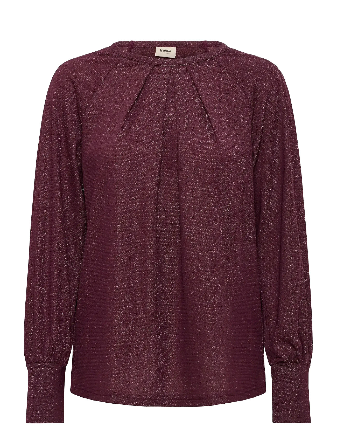 Fransa Frluca Bl 3, S, Burgundy, Bluser > Langærmede, Dame
