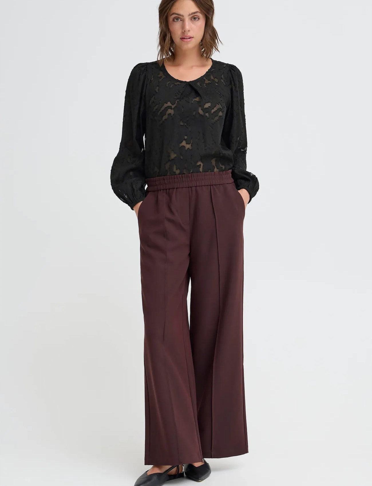 Fransa Frmera Bl 1, M, Black, Bluser > Langærmede, Dame