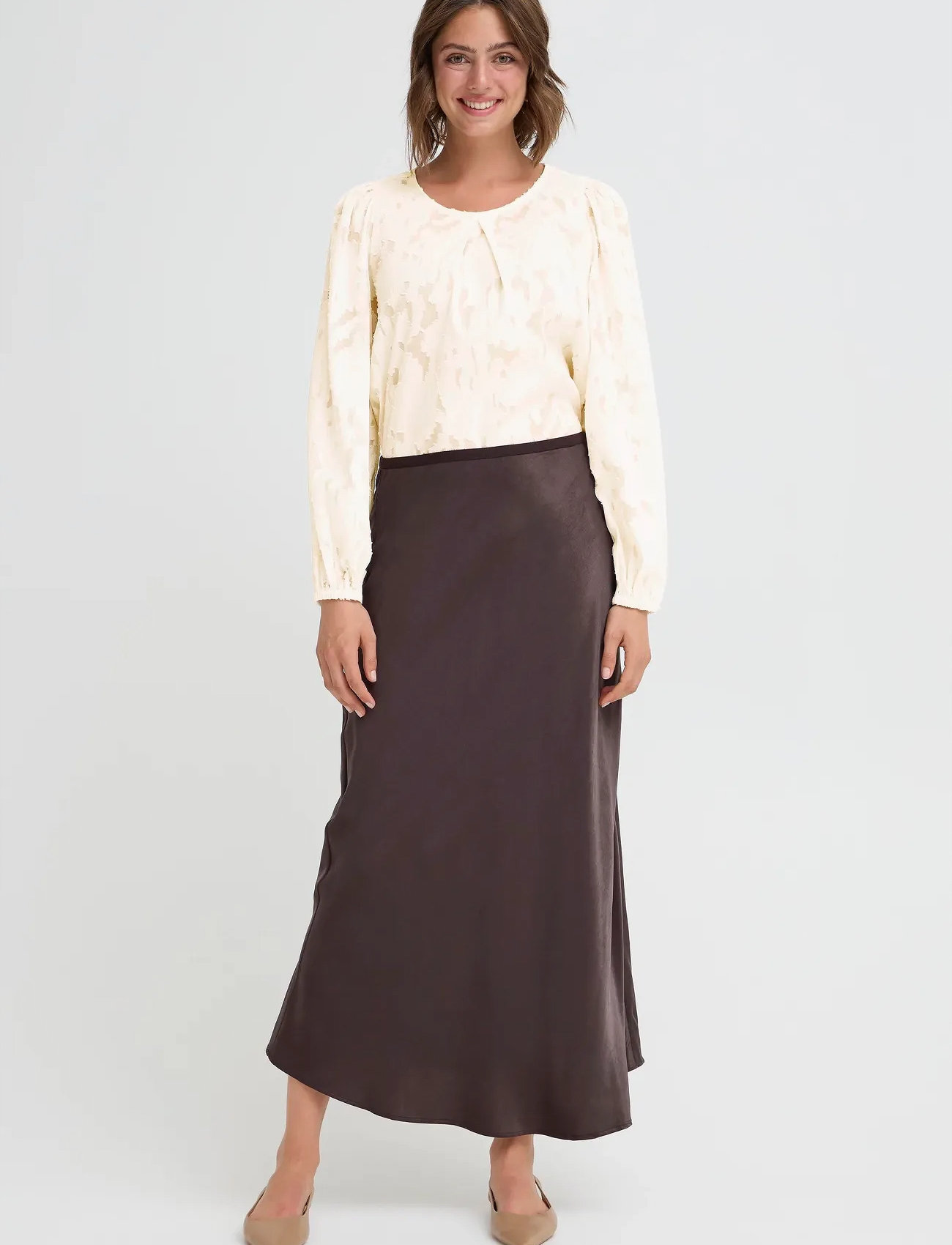Fransa Frmera Bl 1, M, Cream, Bluser > Langærmede, Dame