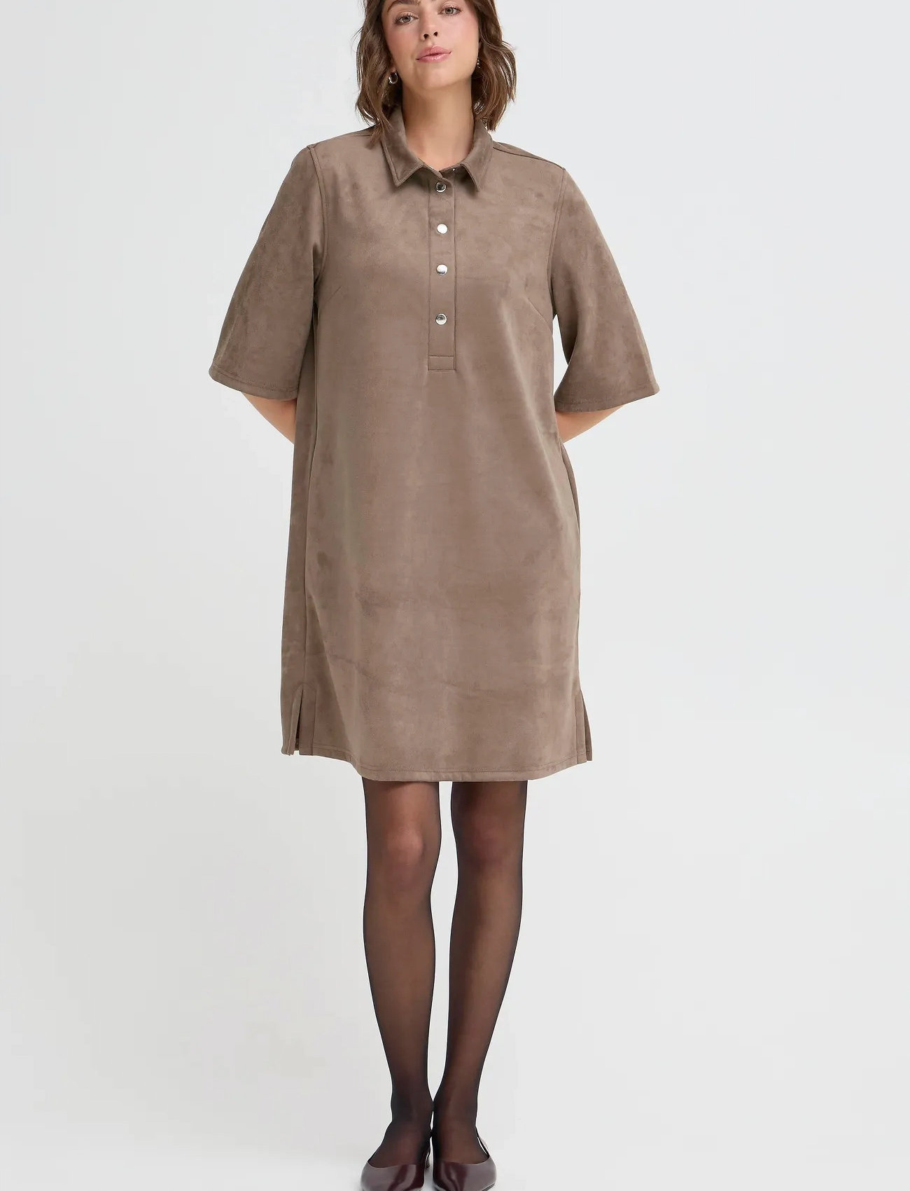 Fransa Frsuella Dr 1, S, Beige, Kjoler > Kort Kjole, Dame