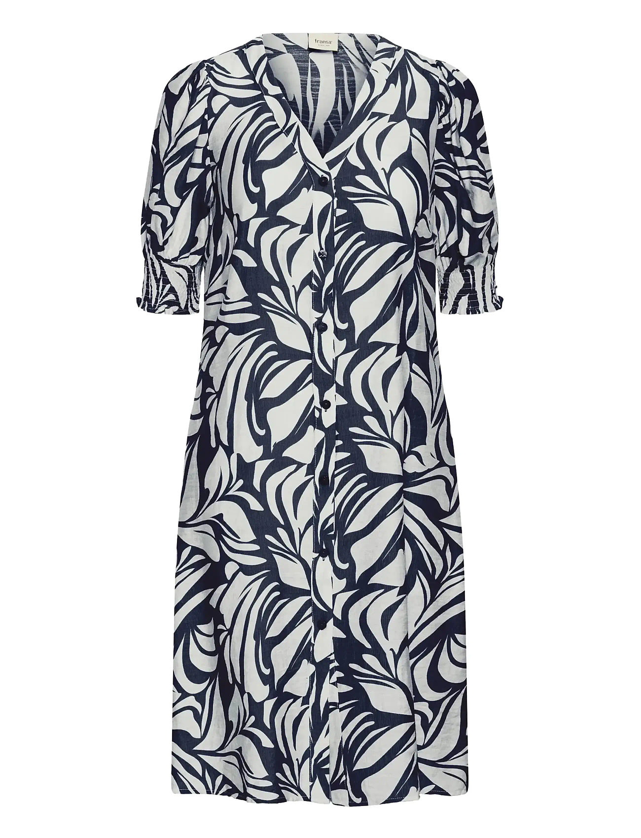 Fransa Frariana Dr 18, XL, Navy, Kjoler > Skjortekjoler, Dame
