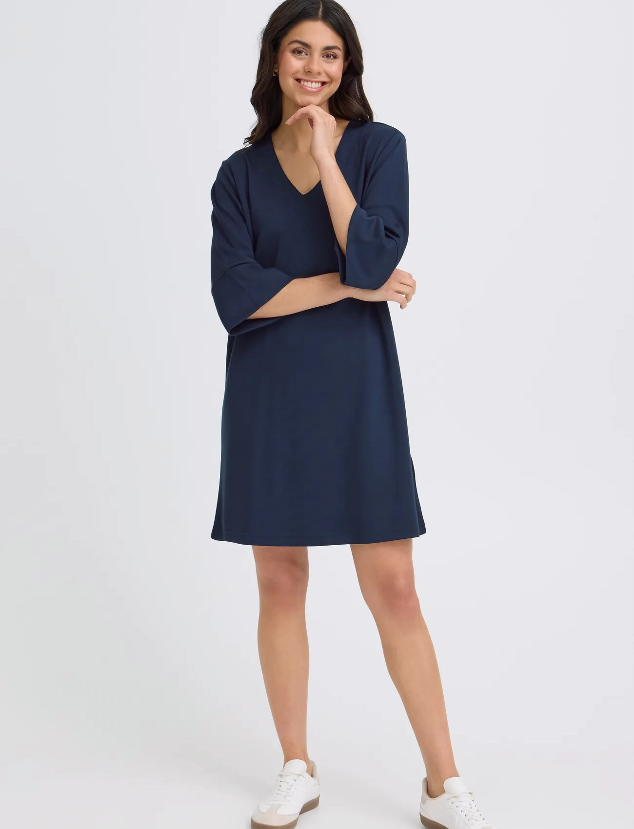 Fransa Fraurora Dr 7, XS, Navy, Kjoler > Kort Kjole, Dame