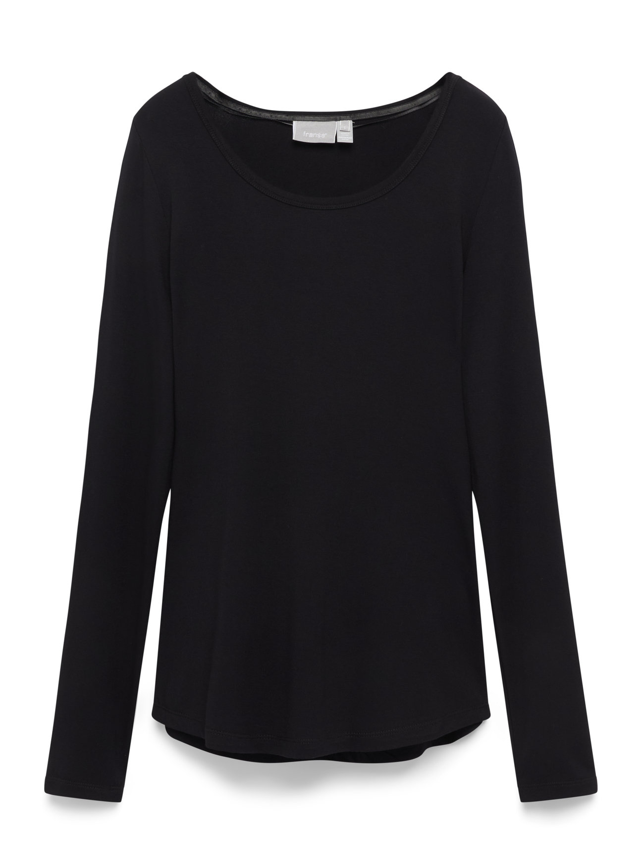 Fransa Frkasic 1 Tshirt, M, Black, T-Shirts & Toppe > Langærmede, Dame