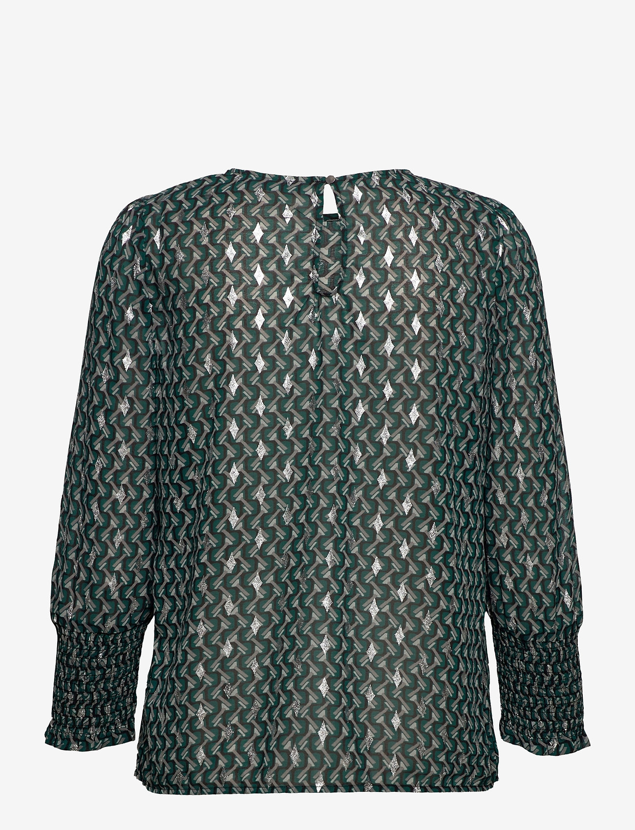 Frnagraphic 2 Blouse (Green Graphic Mix) (260 kr) - Fransa - | Boozt.com
