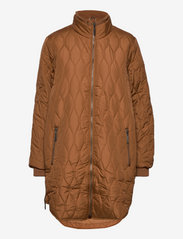 FRBAQUILT 1 Outerwear - TOBACCO BROWN
