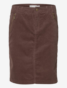 FRCACORD 2 Skirt - korte nederdele - coffee bean