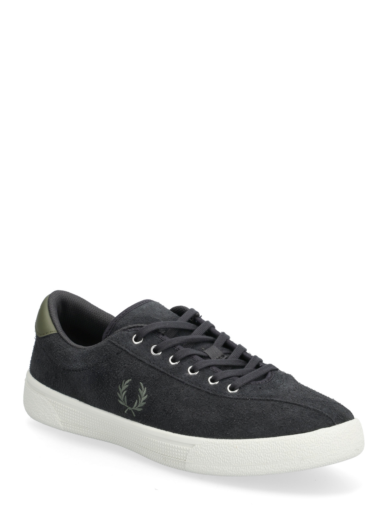 Fred Perry Tennis Shoe Suede, 42, Grey, Sneakers > Sneakers Med Lav Top, Herre