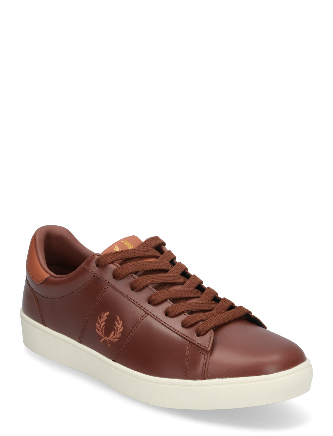 Fred Perry Spencer Leather Brun