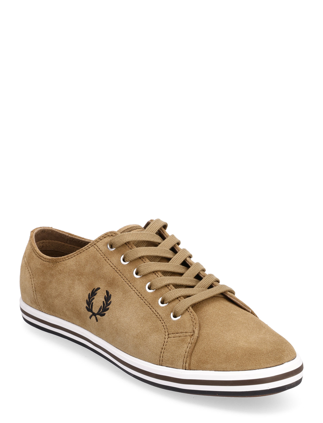 Kingston Suede Låga Sneakers Khaki Green Fred Perry