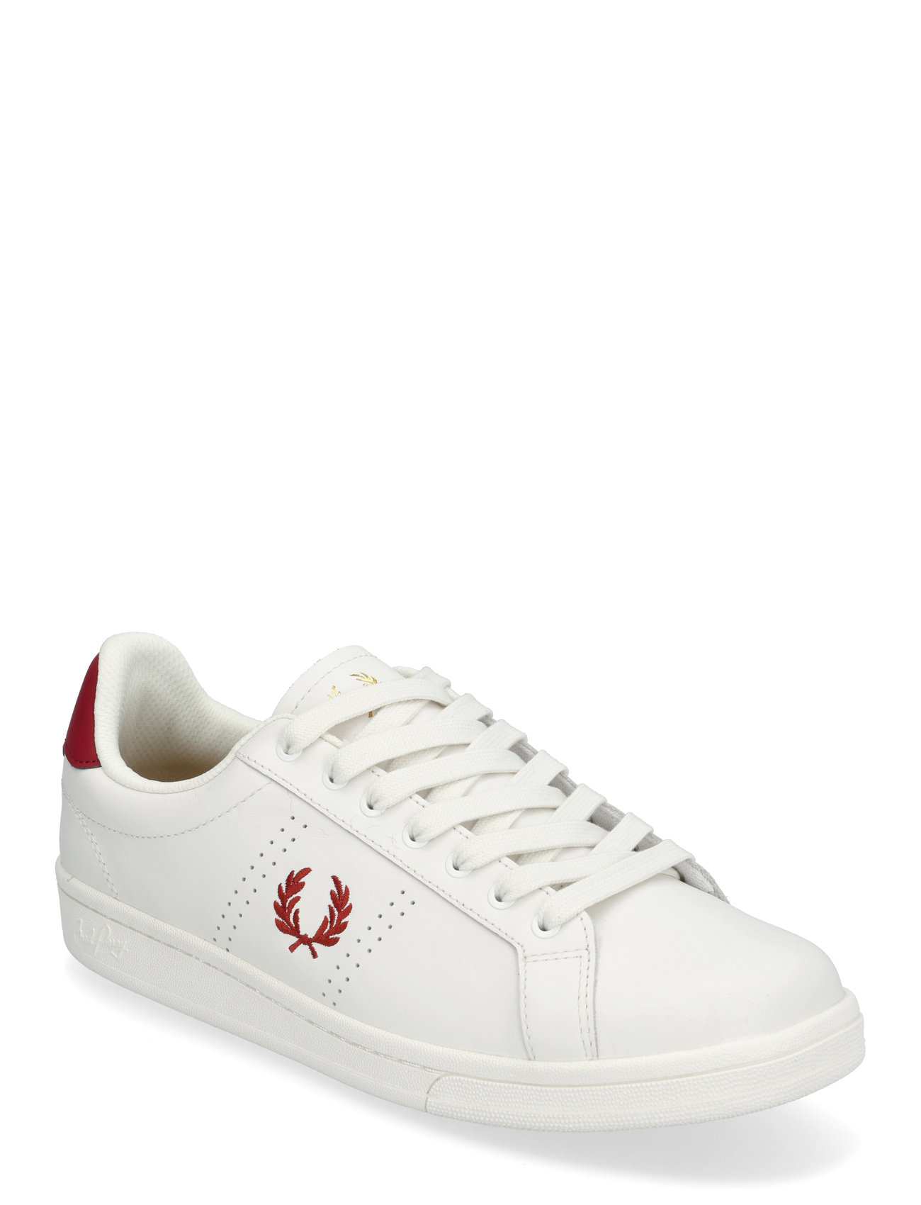 Fred Perry B721 Leather Vit