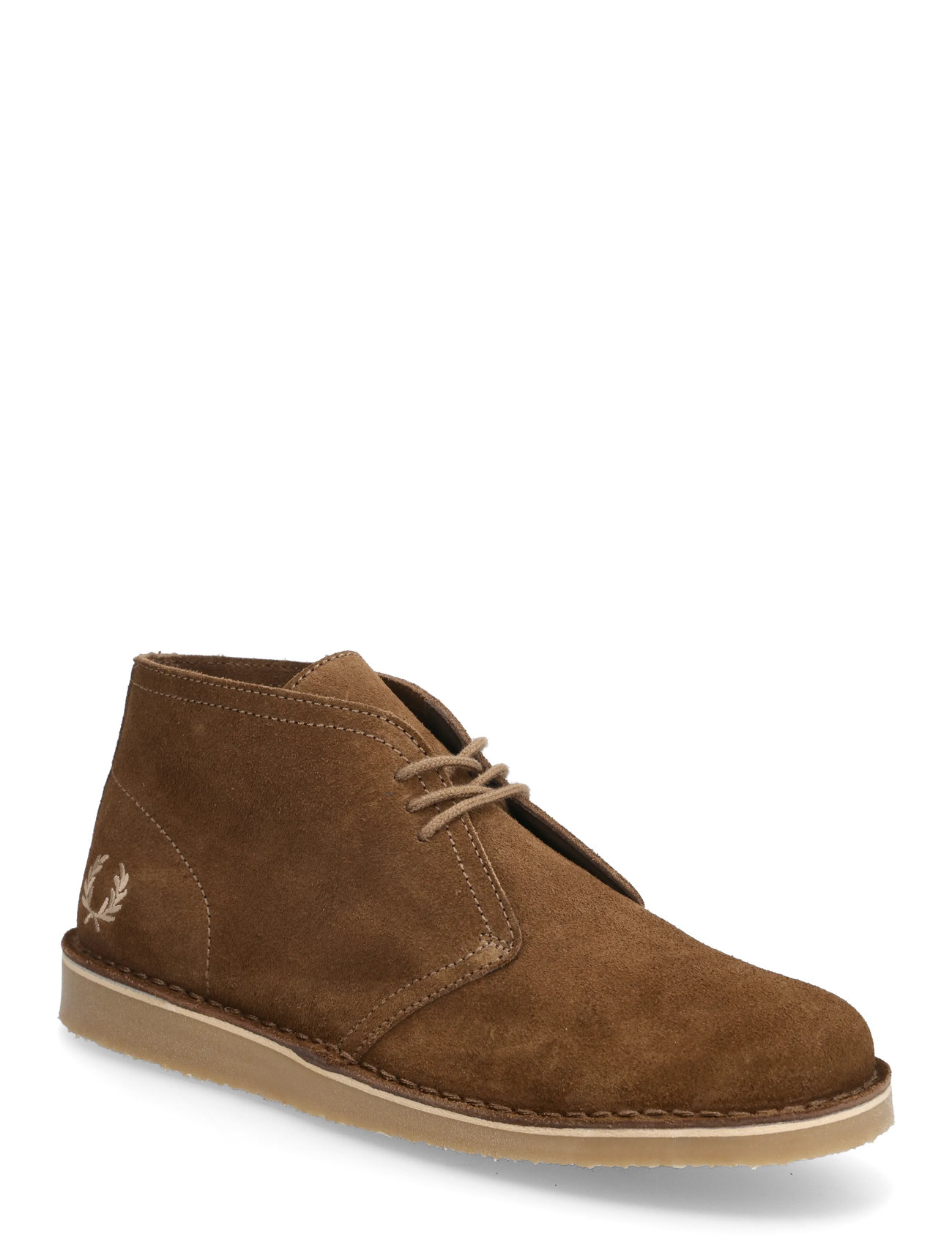 FRED PERRY Hawley Wildleder Braun - 47 - Herren