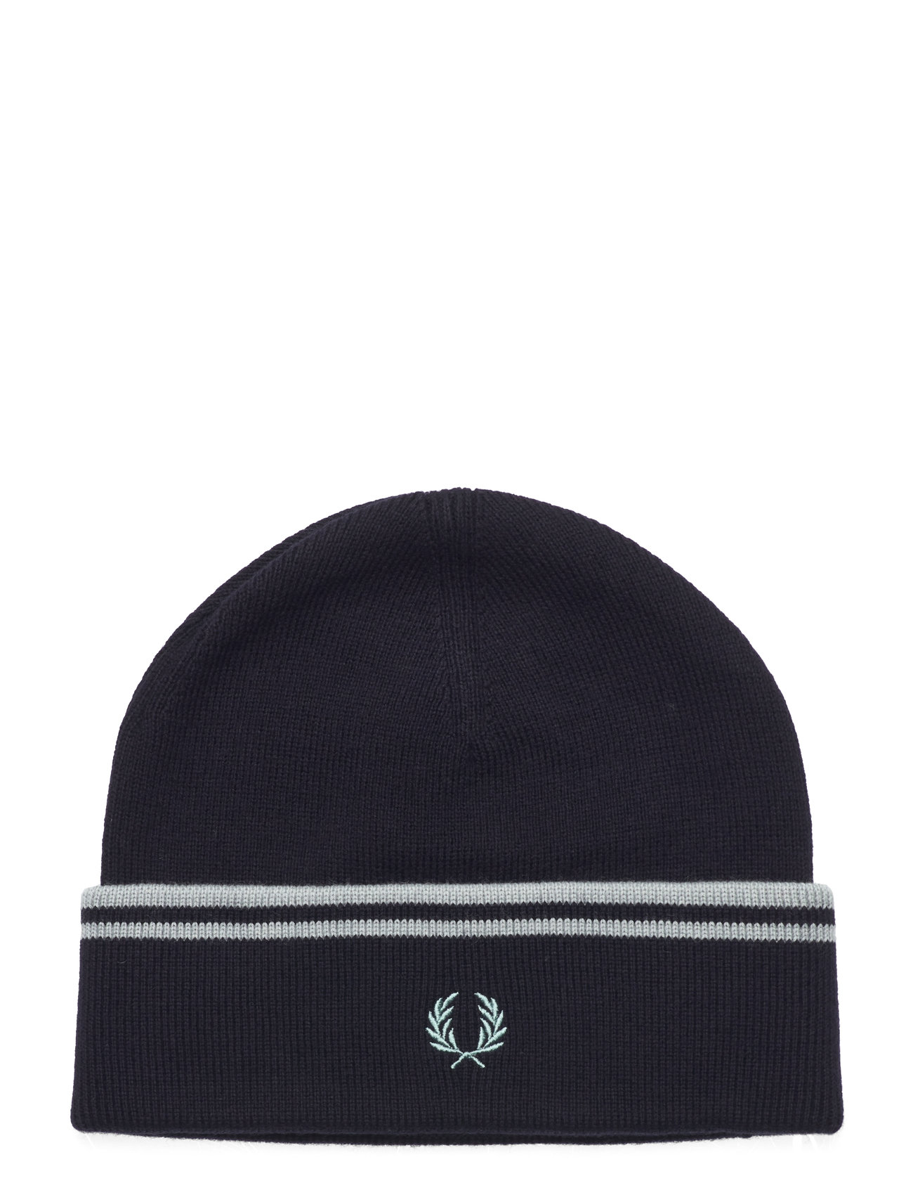 T/T Merino Wool Beanie Accessories Headwear Beanies Navy Fred Perry