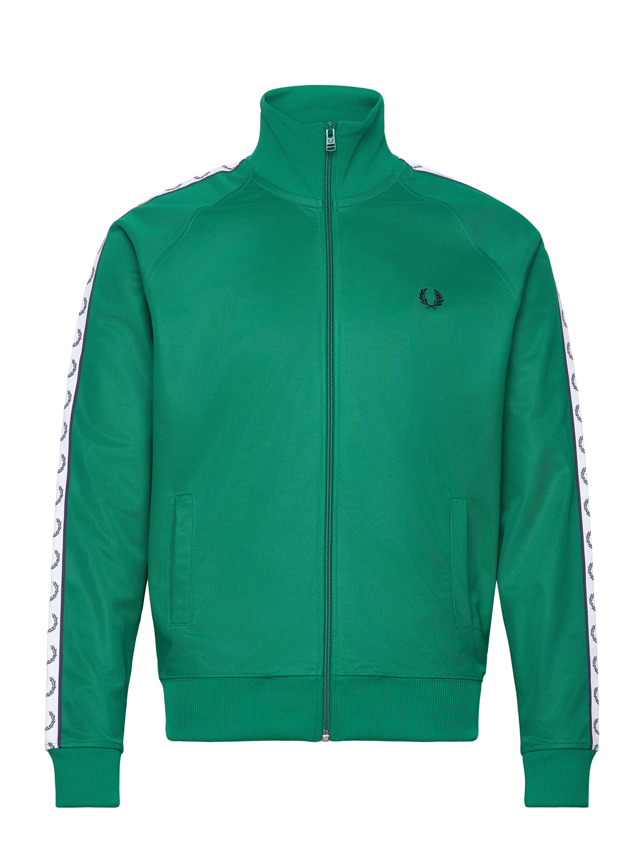 Fred Perry Taped Track Jacket Grön