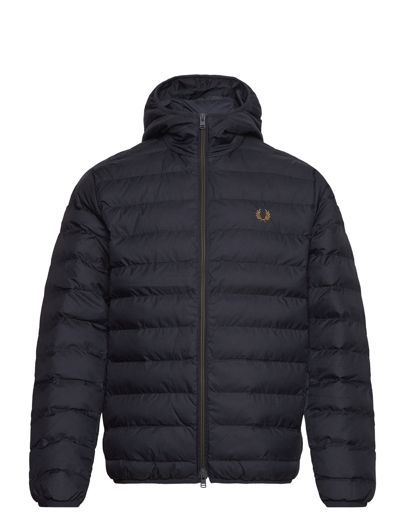 Hooded Insulated Jacket Navy Fred Perry