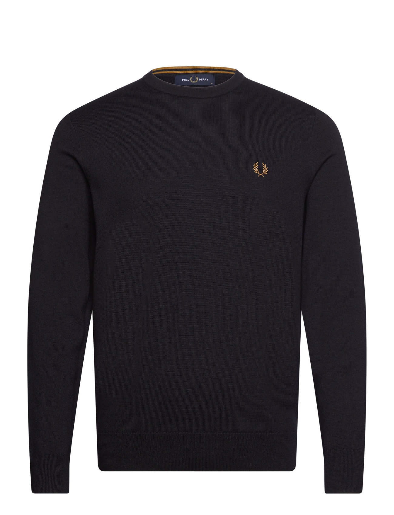 Classic C/N Jumper Tops Knitwear Round Necks Navy Fred Perry