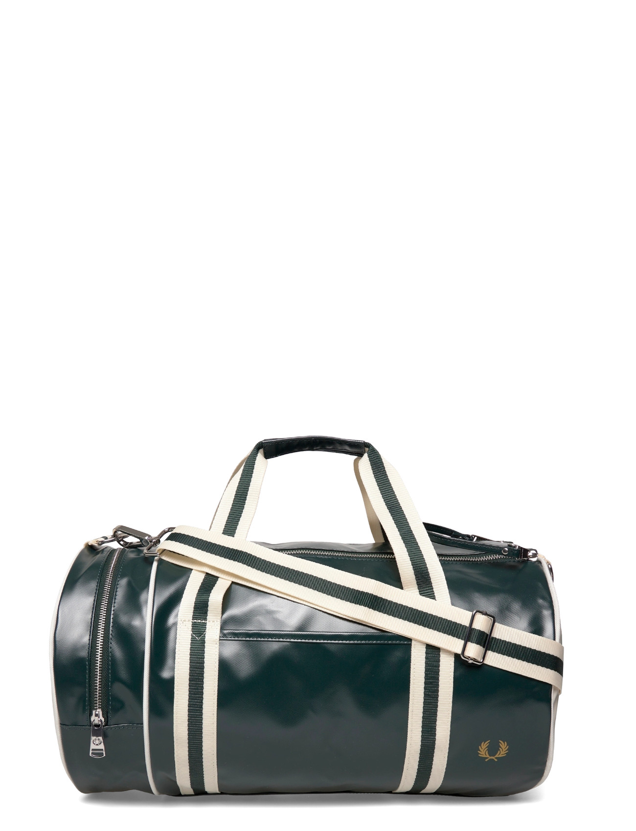 Fred Perry Classic Barrel Bag, One Size, Green, Tasker > Weekend- Og Gymnastiktasker, Herre