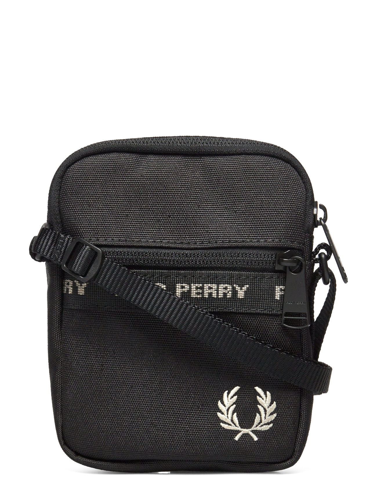 Fp Taped Side Bag Bags Crossbody Bags Black Fred Perry