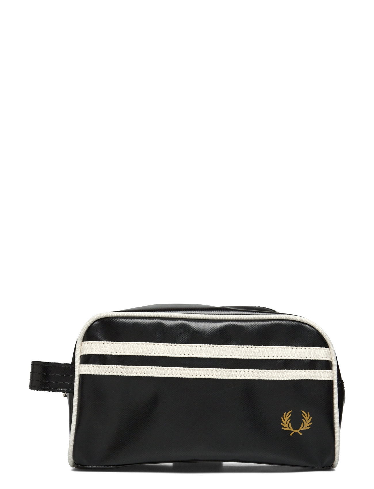 Coated Polyester Wash Bag Black Fred Perry