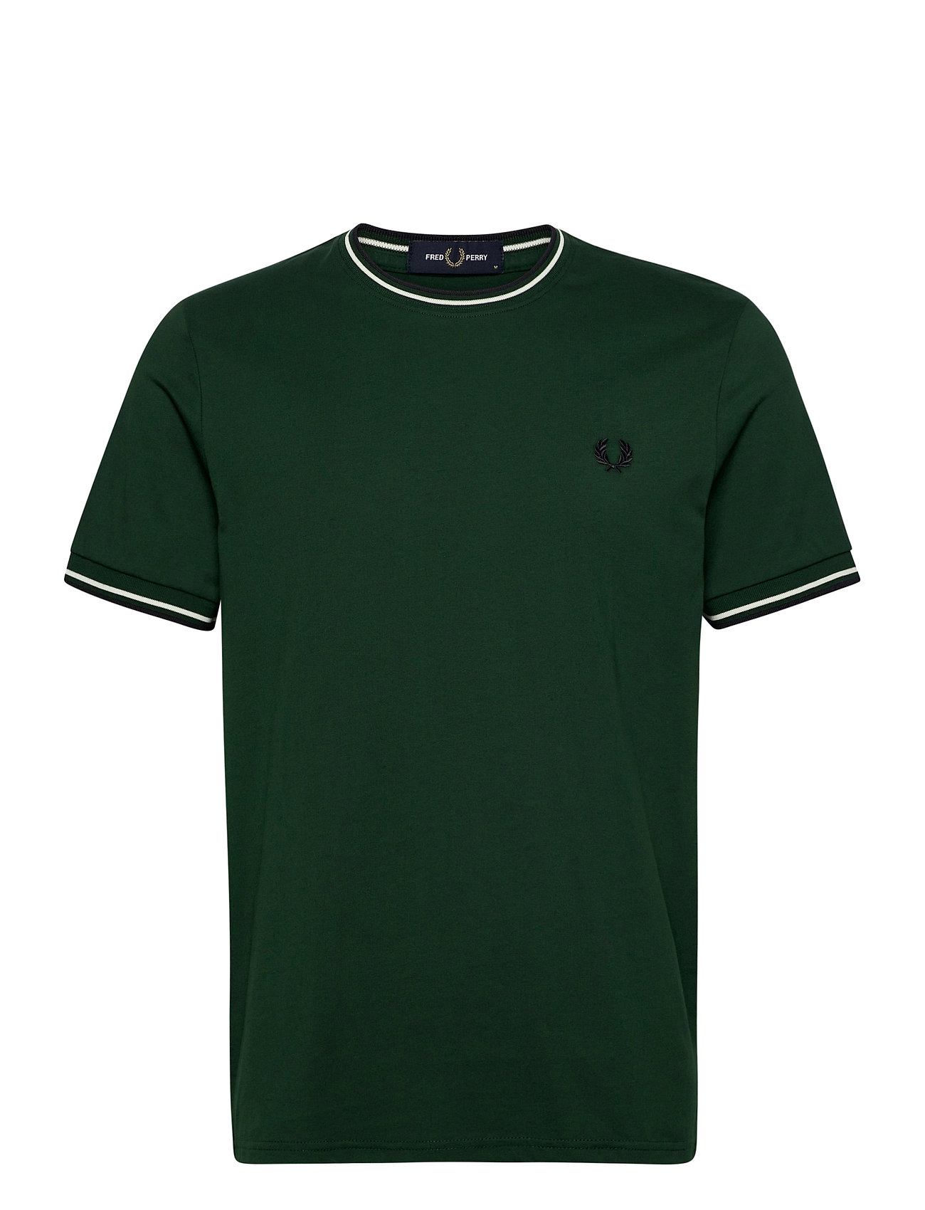 Twin Tipped T-Shirt T-shirts Short-sleeved Vihreä Fred Perry