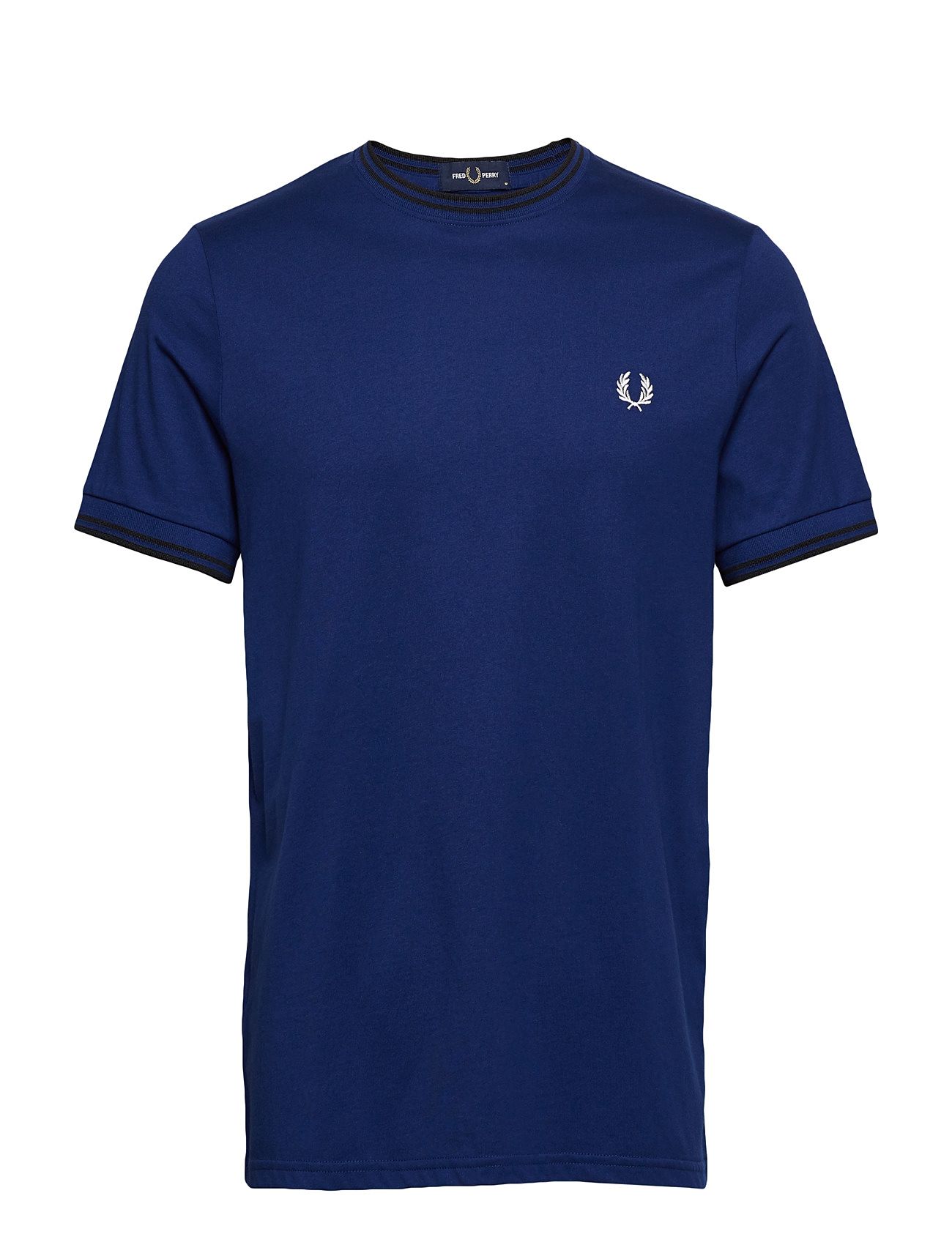 ◇FRED PERRY◇ Baseline Twin Tip T-Shirt102 AFPM2411588102 Twin Tipped T-Shirt - Black | Men's T-Shirts | Designer T