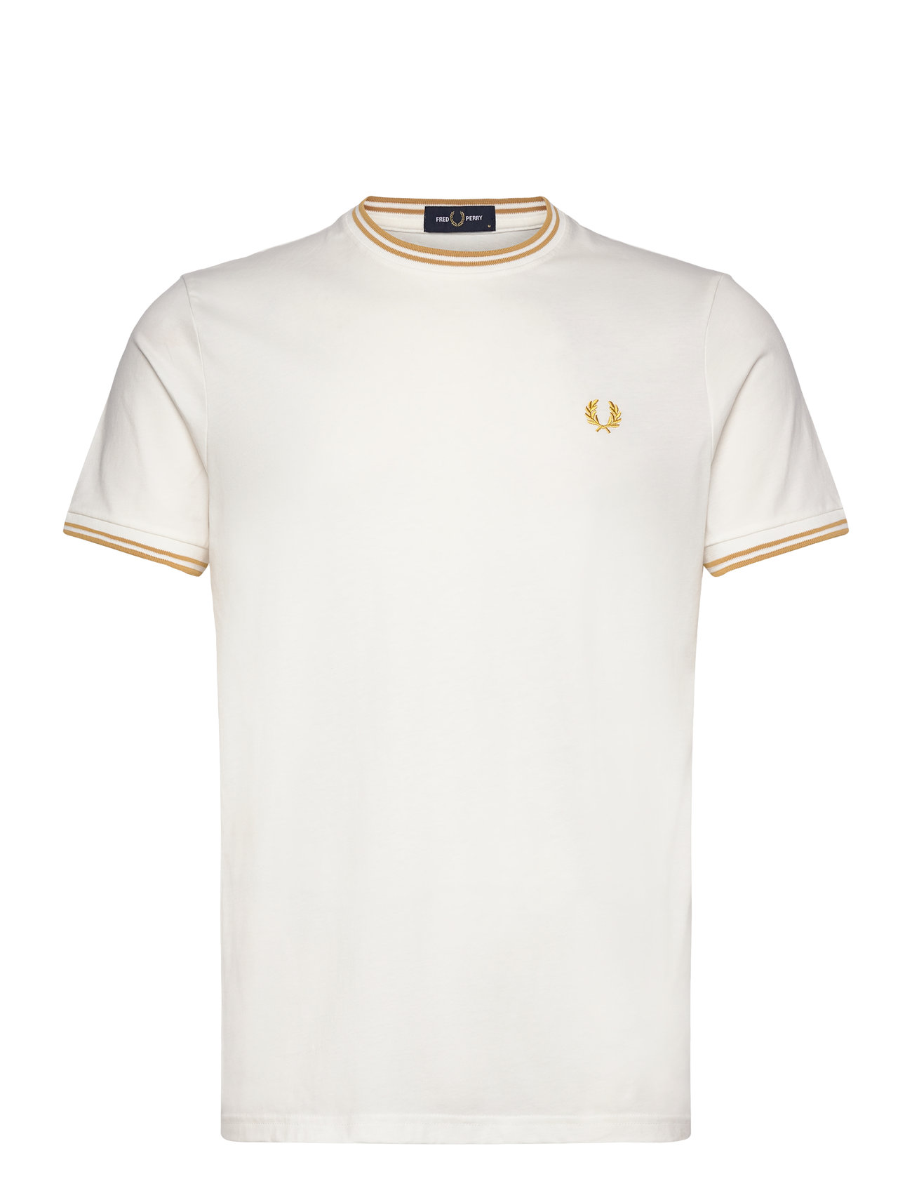 Fred Perry Twin Tipped T-Shirt Vit