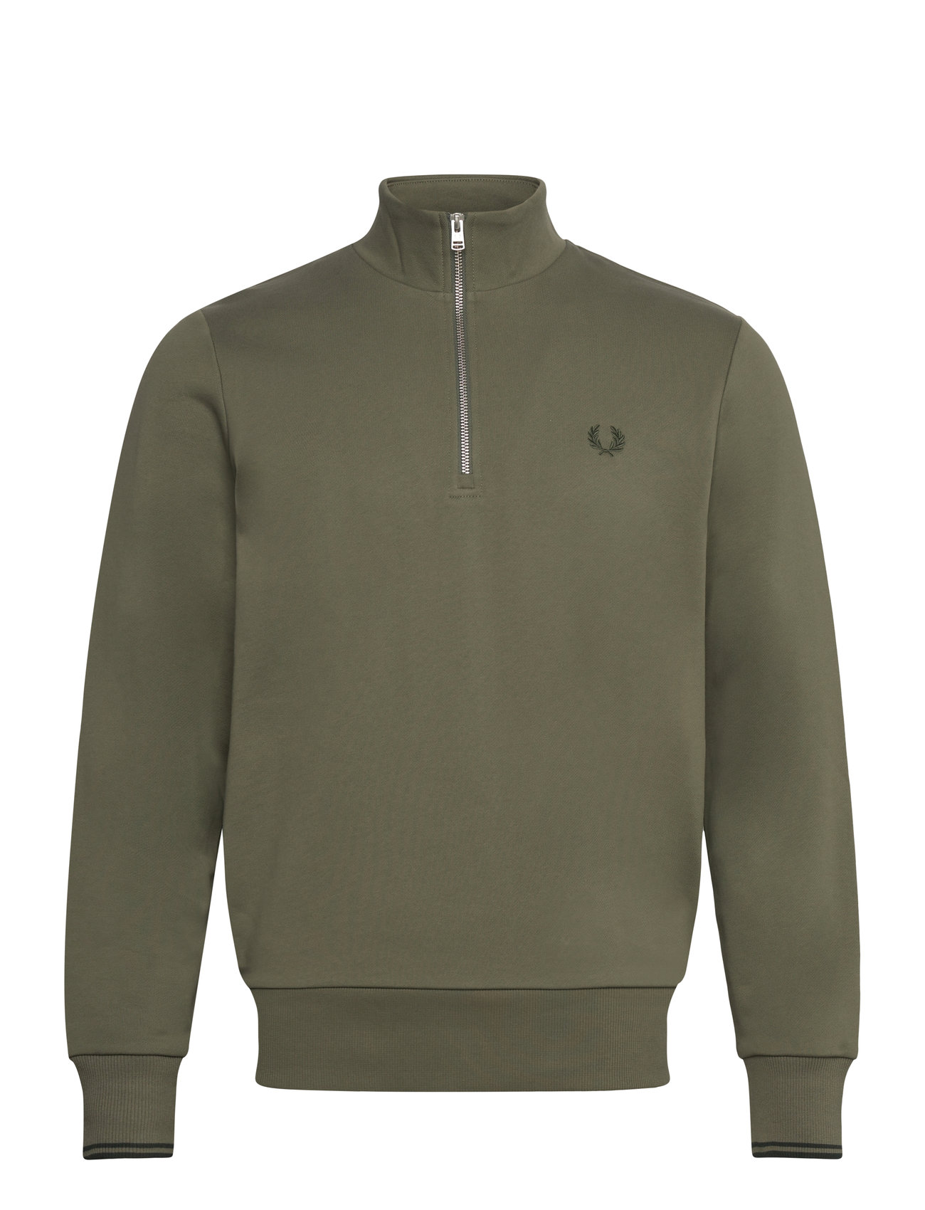 Fred Perry Half Zip Sweatshirt (FPYM3574) - Sweatshirts