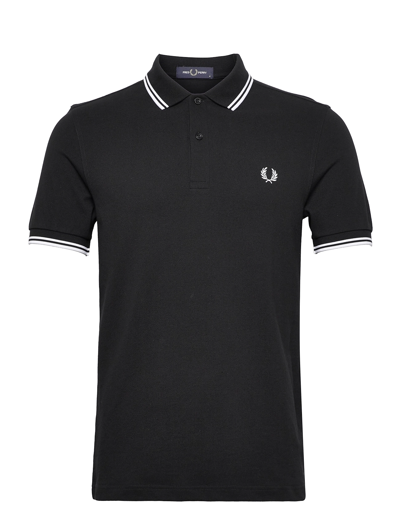 FRED PERRY Twin Tipped Fp Shirt Schwarz - XXXL - Herren