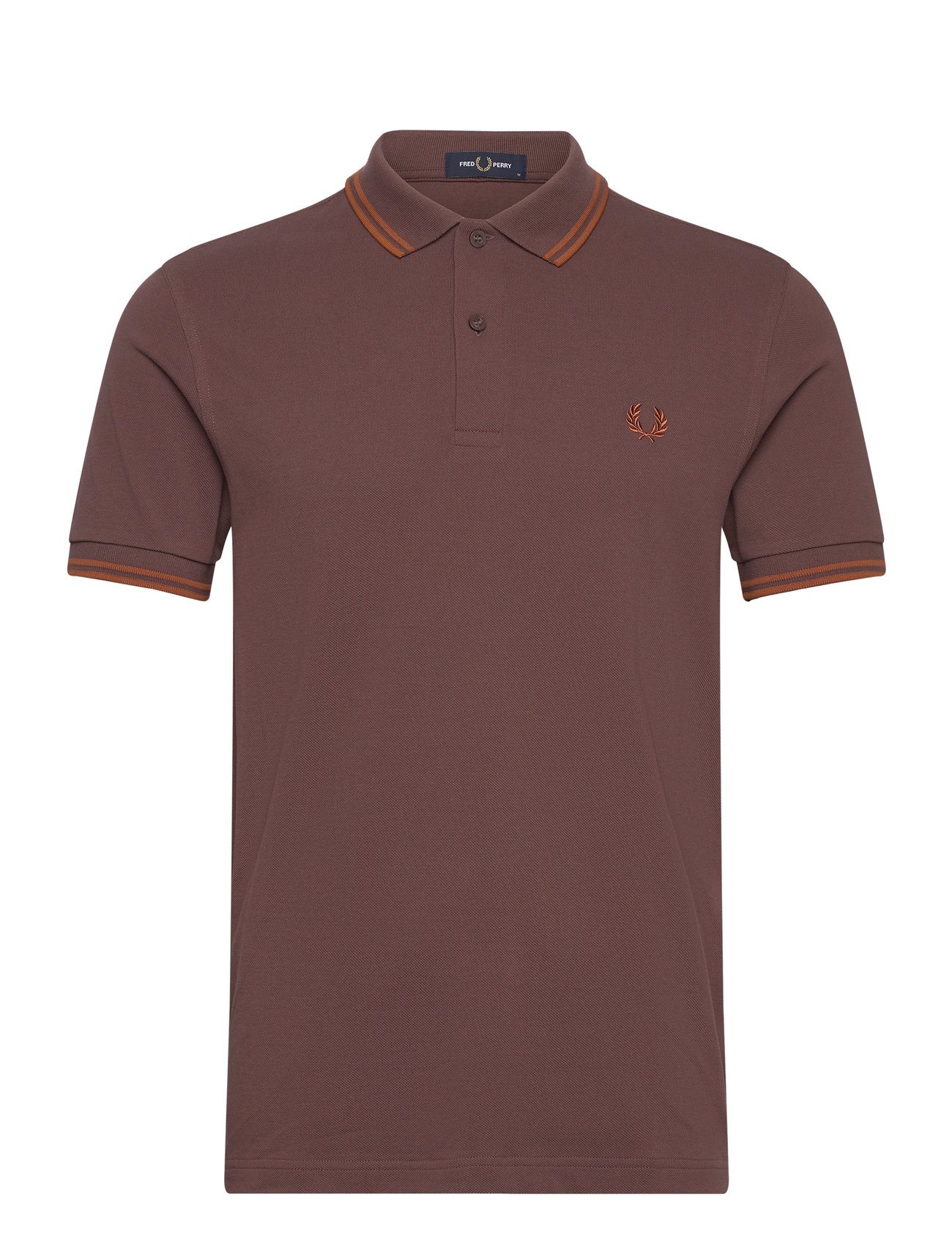 Fred Perry Twin Tipped Fp Shirt Brun