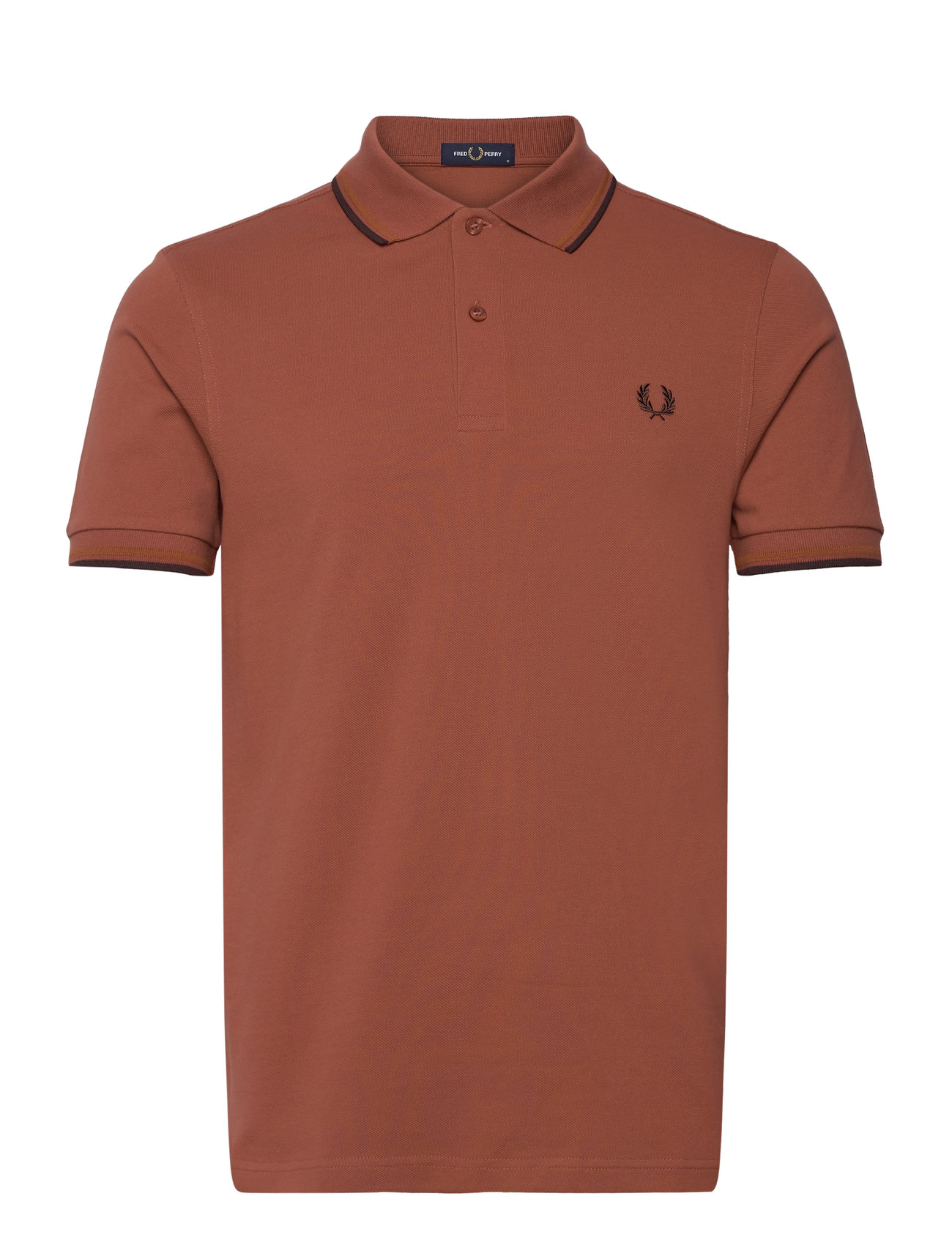 Fred Perry Twin Tipped Fp Shirt Brun